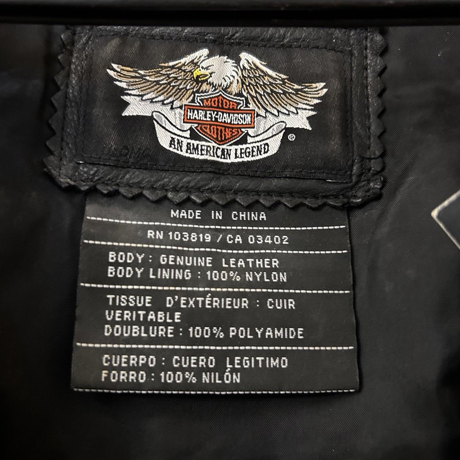 Harley Davidson Harley-Davidson Women's Vest Sz Large 98096-06VW - VTG Y2K Size L / US 10 / IT 46 - 9 Thumbnail