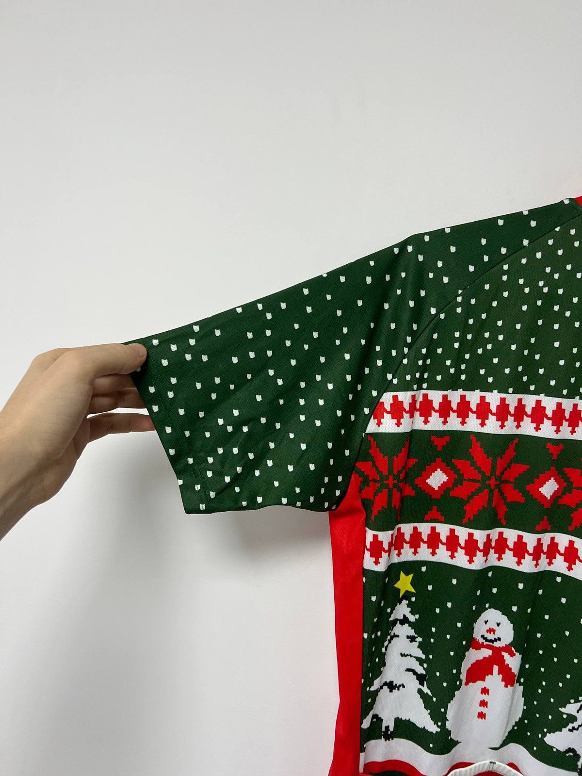 Other Vintage Christmas Holiday Cycling Jersey Racing Bicycle XL Size US XL / EU 56 / 4 - 15 Thumbnail
