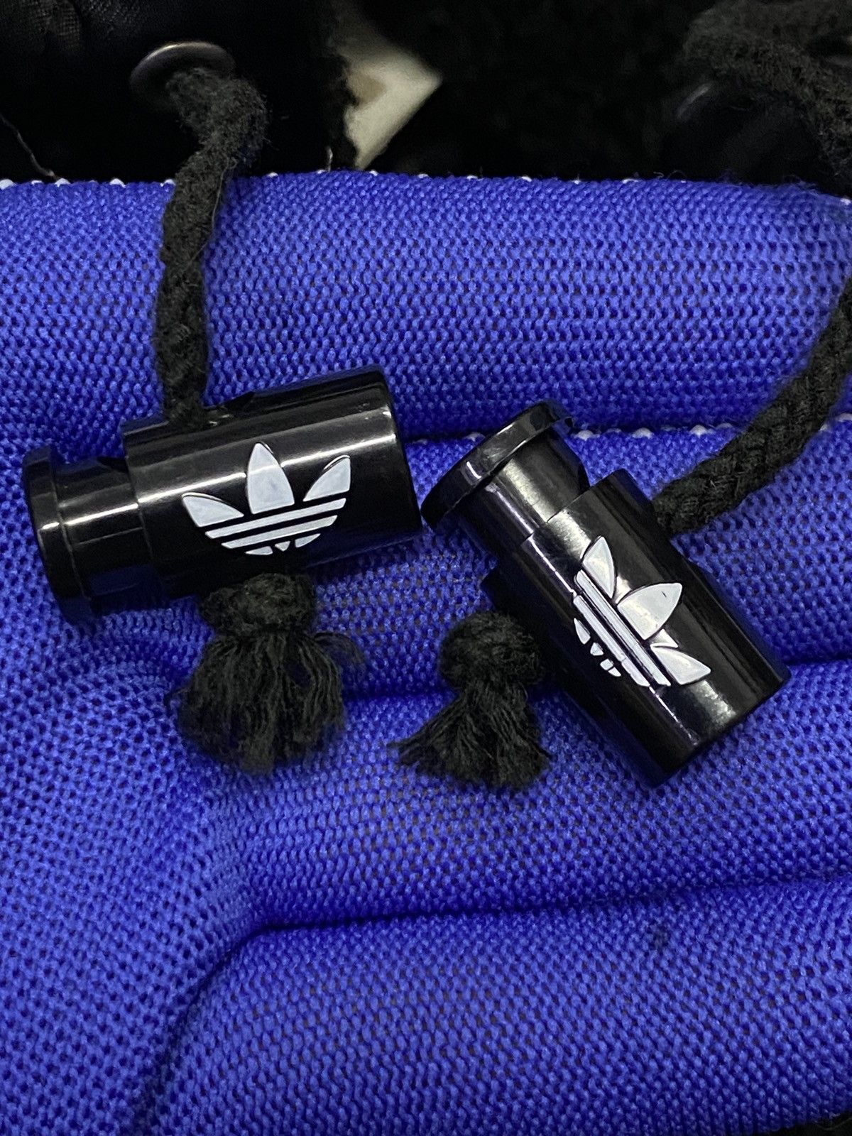 Adidas × Descente × Vintage Vintage 90s Adidas Trefoil Big Logo Pile Fleece Hoodie Size US L / EU 52-54 / 3 - 15 Thumbnail