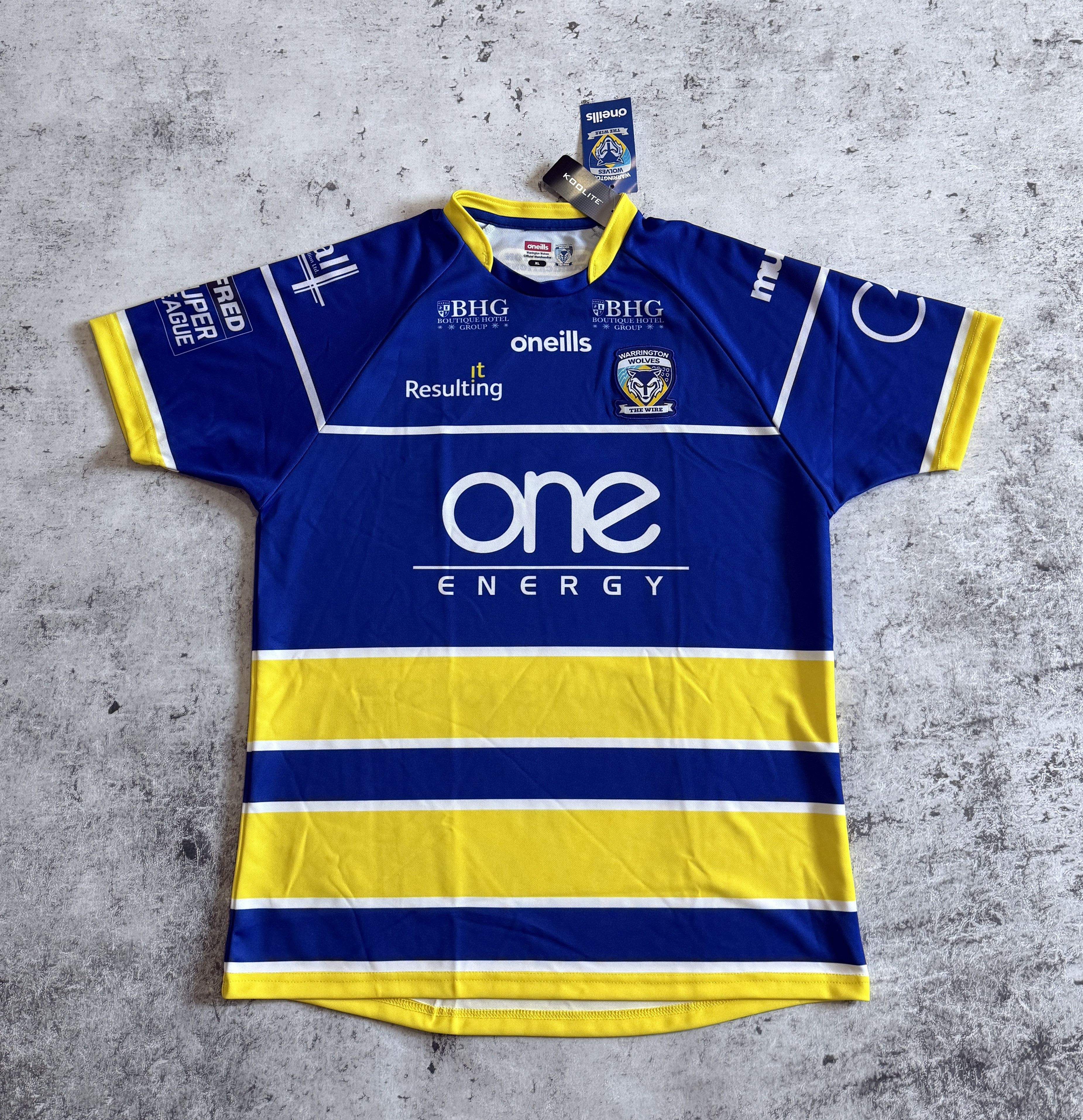 Other Warrington Wolves 2019 O'Neills Rugby League SHIRT Jersey XL Size US XL / EU 56 / 4 - 1 Thumbnail