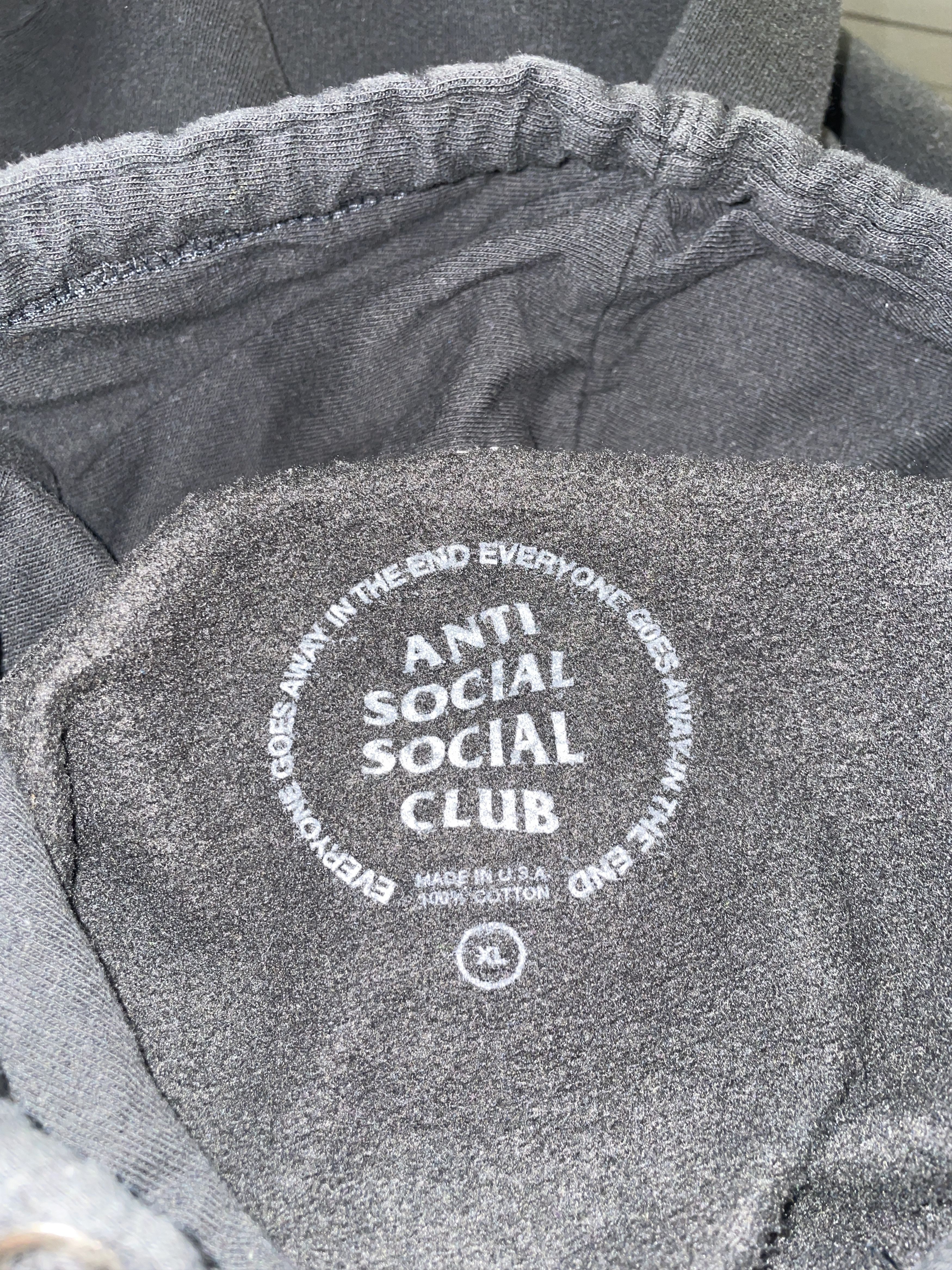 Anti Social Social Club Processing Hoodie Size US XL / EU 56 / 4 - 3 Thumbnail