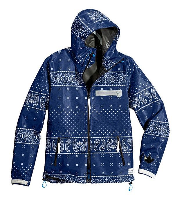 image of Adidas Ot (Originals Tokyo) Tech Goretex in Paisley, Men's (Size Medium)