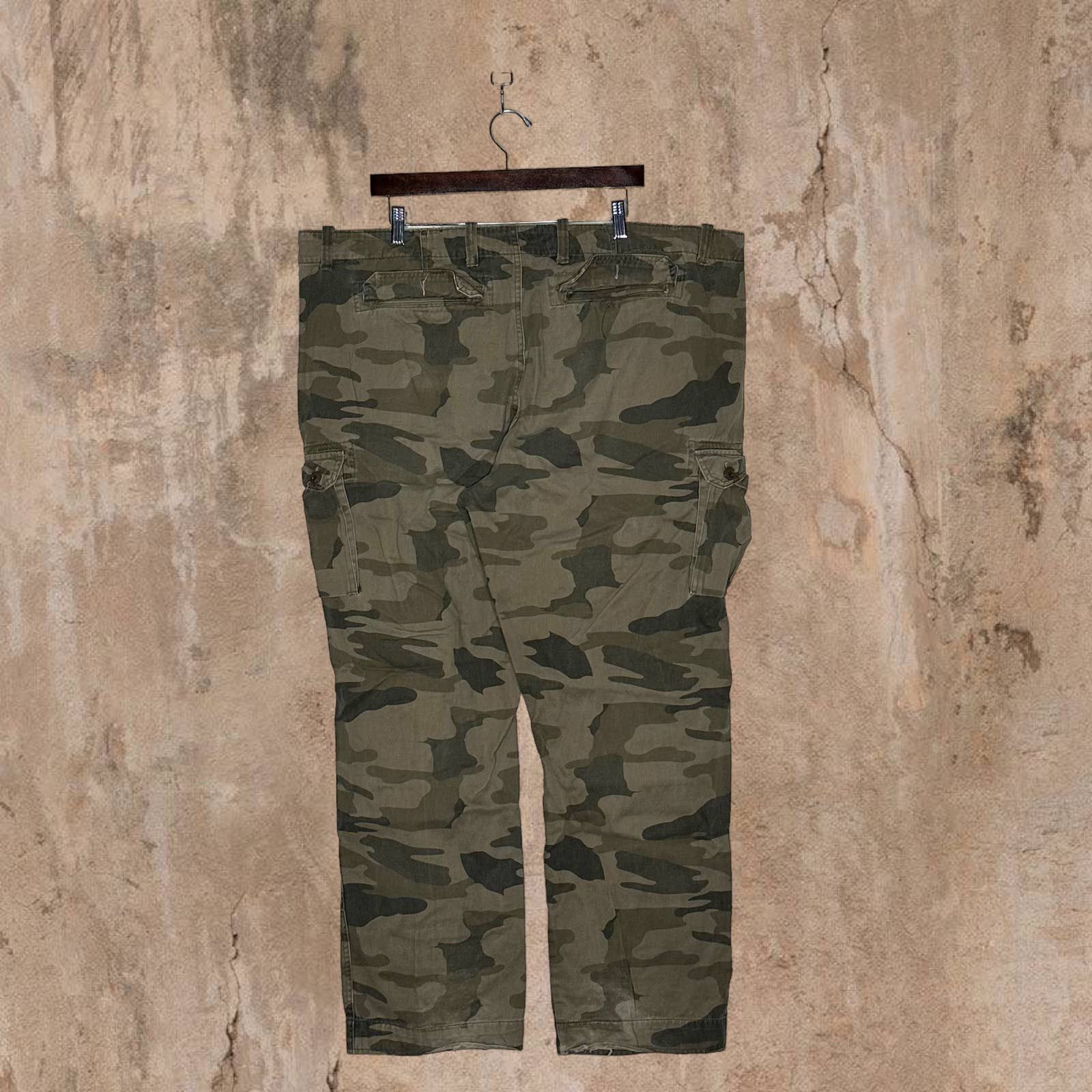 Vintage Plugg Camo Cargo Pants Baggy Fit Woodland | Grailed