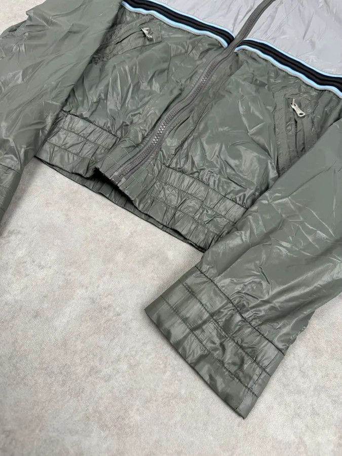 Dolce & Gabbana 2000s Dolce & Gabbana Grey & Green Windbreaker Jacket Size US M / EU 48-50 / 2 - 6 Thumbnail