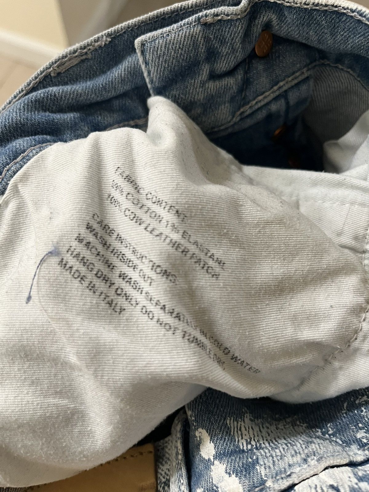 Purple Brand Purple Brand Painted Denim Limited Edition Sz 34 Size US 34 / EU 50 - 14 Thumbnail