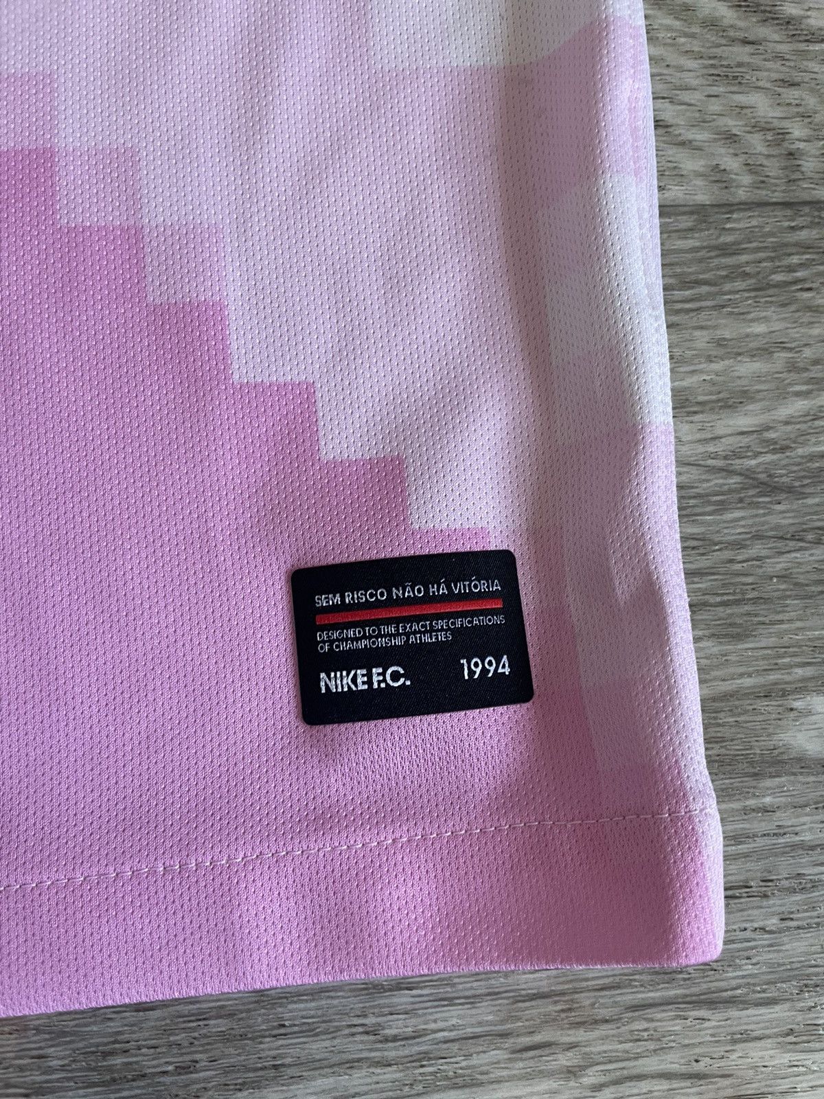 Vintage Nike F.C. Pink Jersey Football Shirt Soccer Jersey Size US S / EU 44-46 / 1 - 5 Thumbnail