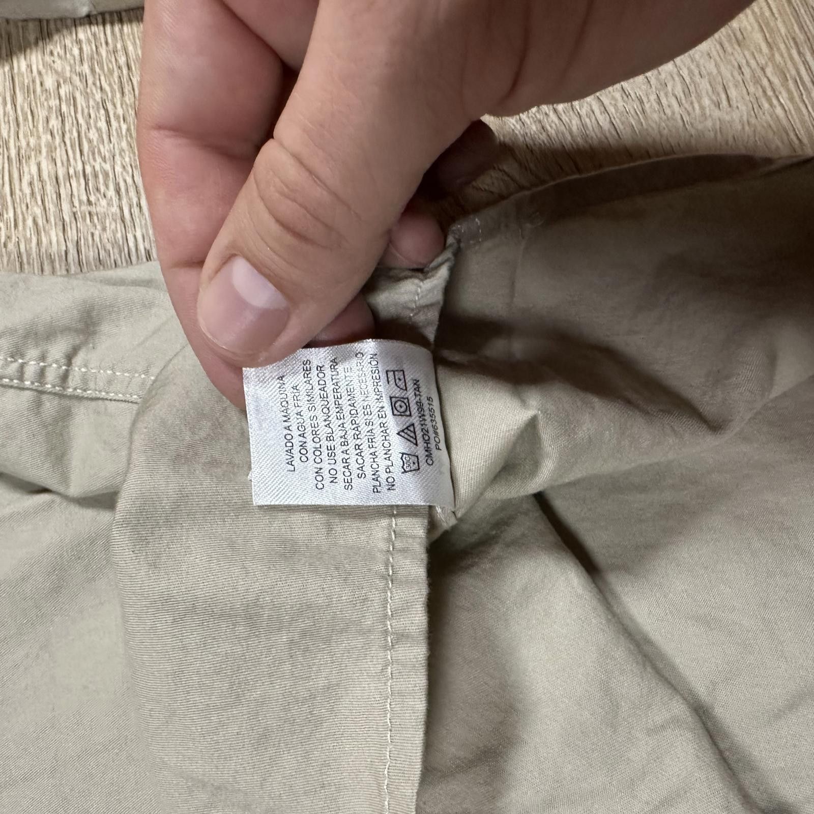 Cody James Cody James Mens Casual Shirt XL Beige Long Sleeve Size US XL / EU 56 / 4 - 7 Thumbnail