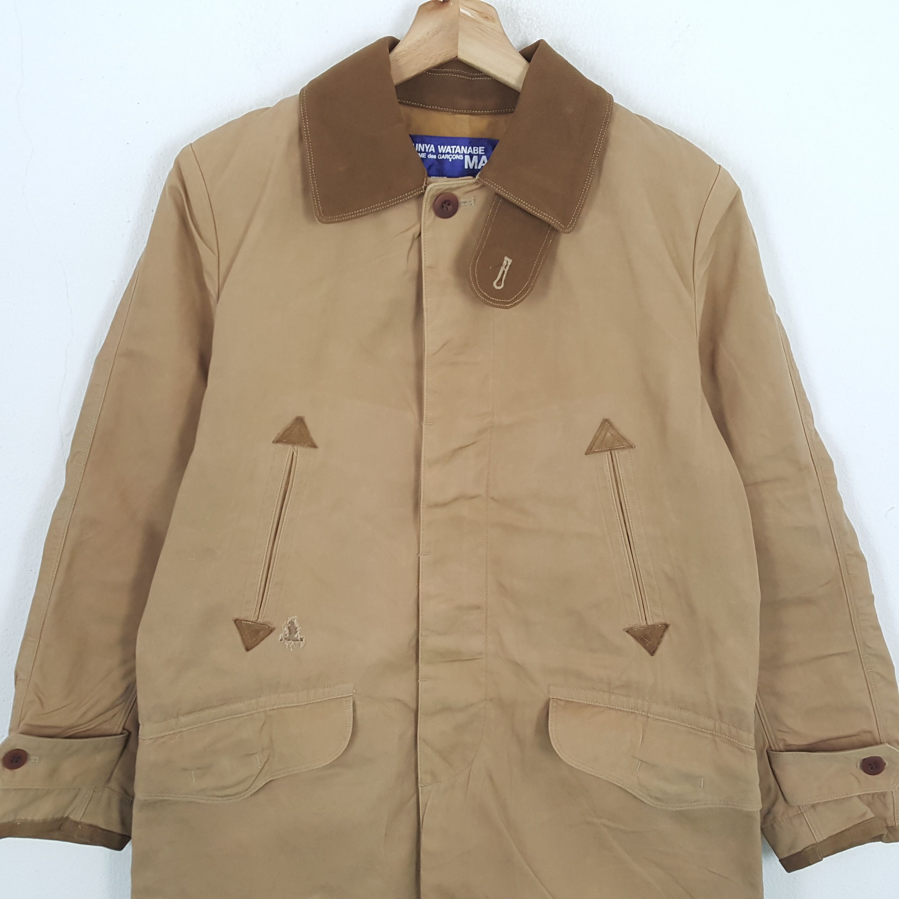 Comme des Garcons × Junya Watanabe × Vintage Vintage COMME des GARÇONS Man Junya Watanabe Long Jacket Size US XS / EU 42 / 0 - 2 Thumbnail
