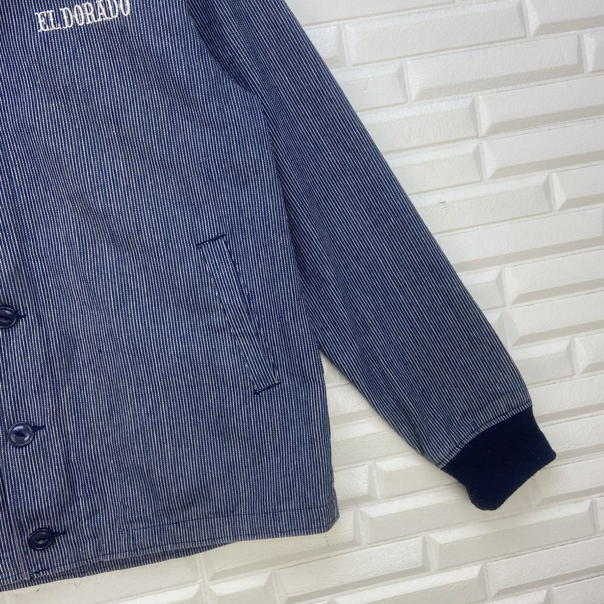 Japanese Brand Etbx Work Clothing Living & Dead Eldorado Hickory Stripe Size US S / EU 44-46 / 1 - 7 Thumbnail