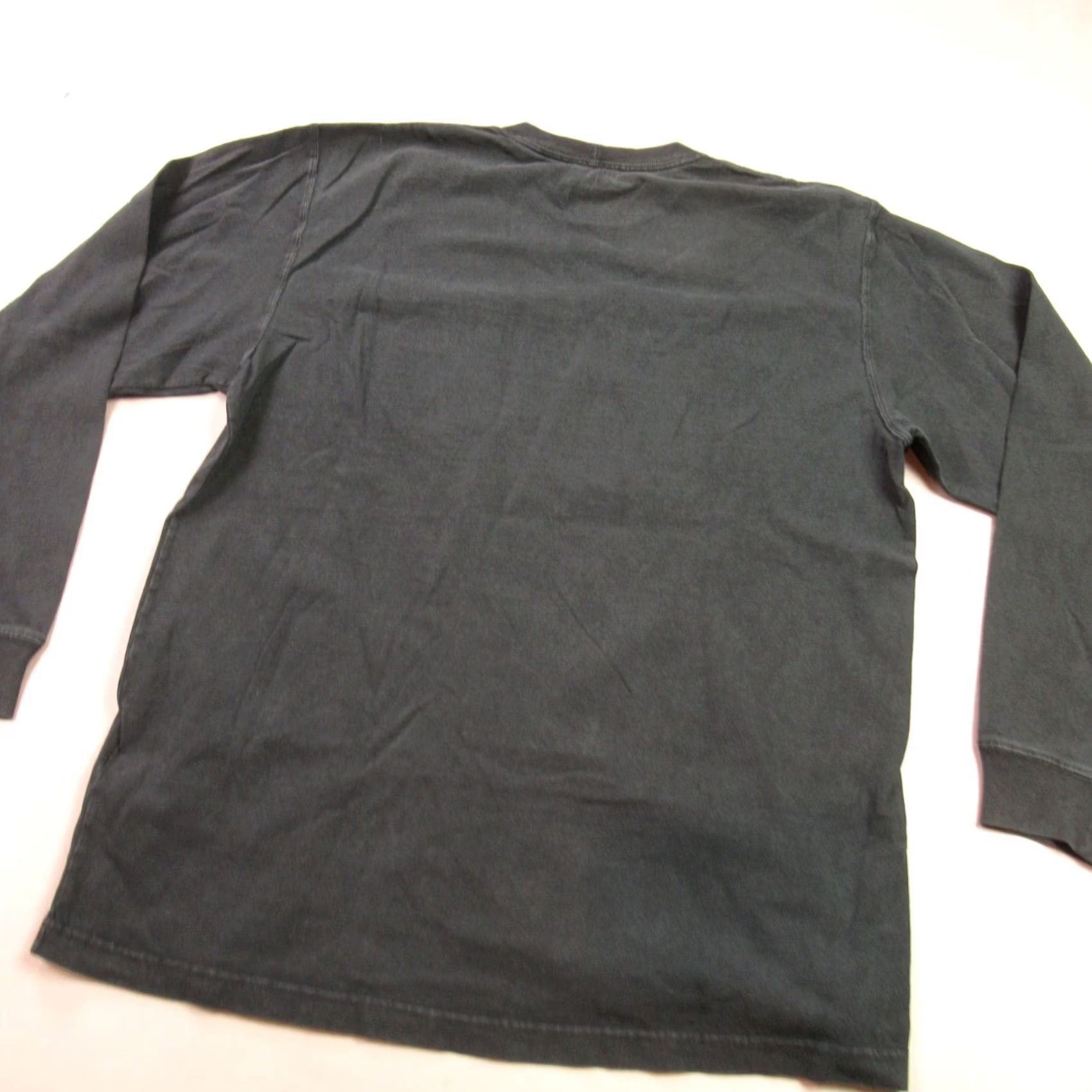 Carhartt Carhartt Shirt Mens M Long Sleeve Crew Neck Lightweight Black Cotton Logo Size US M / EU 48-50 / 2 - 7 Thumbnail