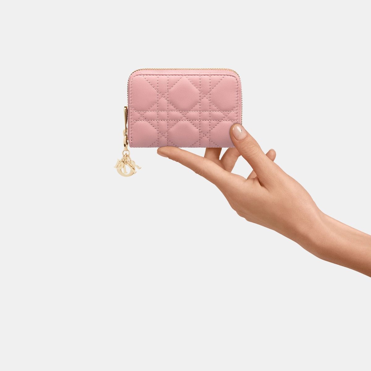 Dior o1bcso1str0226 Size:OS/Voyageur Small Coin Purse in Pink Size ONE SIZE - 6 Thumbnail
