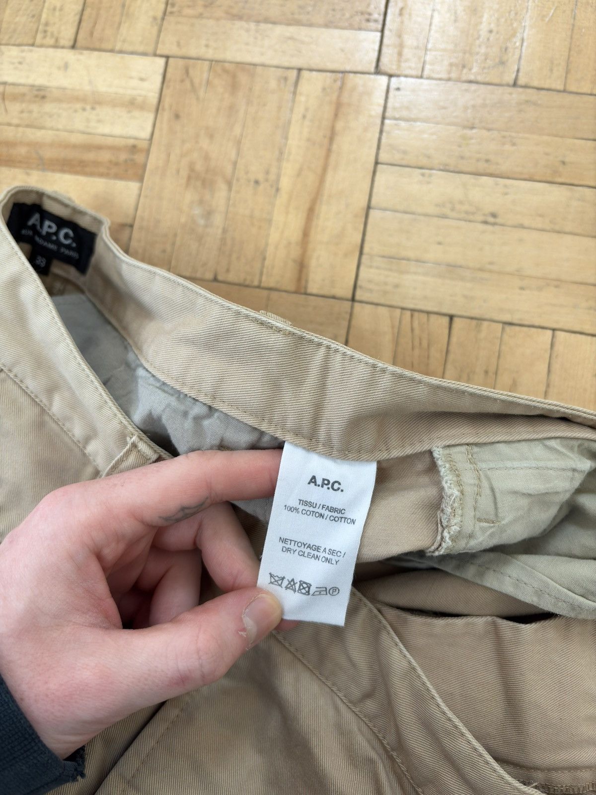 A.P.C. A.P.C Paris Plain Chino Basic Old Money Quiet Luxury Size US 33 - 5 Thumbnail