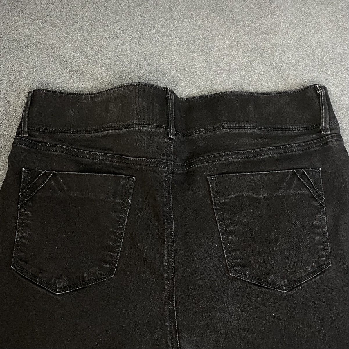 Apt. 9 Apt 9 Jeans Women's Black Sz 16 Bootcut Button Stretch EUC Size 38" / US 16 / IT 52 - 5 Thumbnail