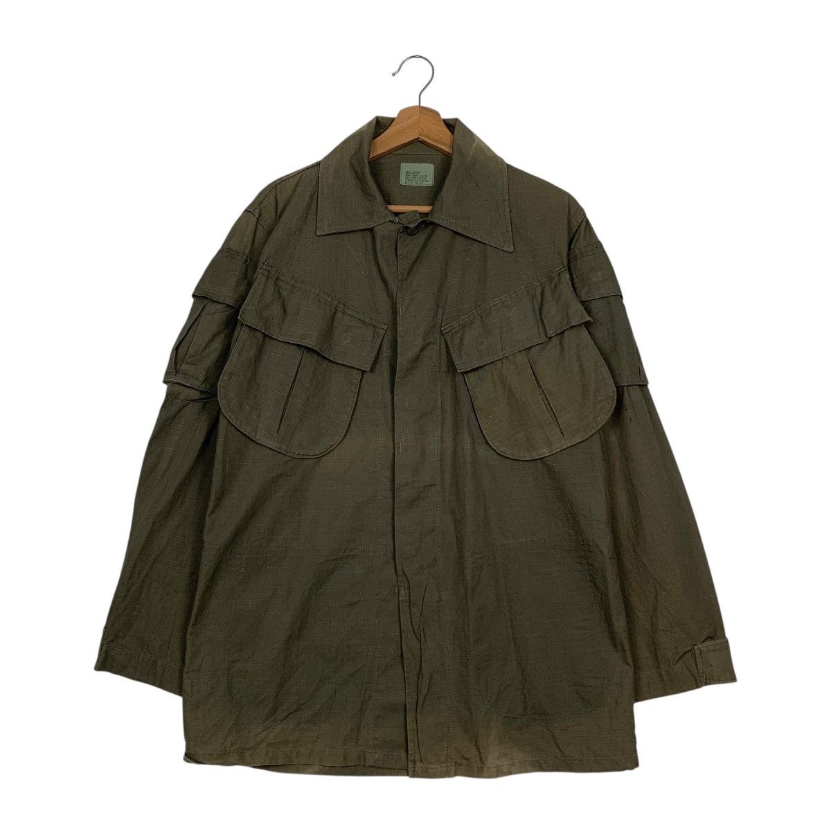 Vintage Vintage Grosbec 3d Pocket Military Jacket Size US S / EU 44-46 / 1 - 1 Thumbnail