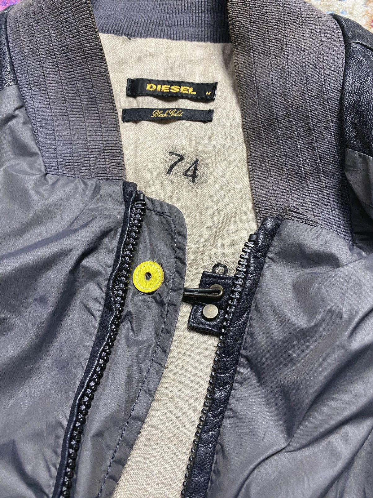 Diesel Black Gold Diesel Black Gold Bomber Sheep Leather Jacket Blouson M Size US M / EU 48-50 / 2 - 5 Thumbnail