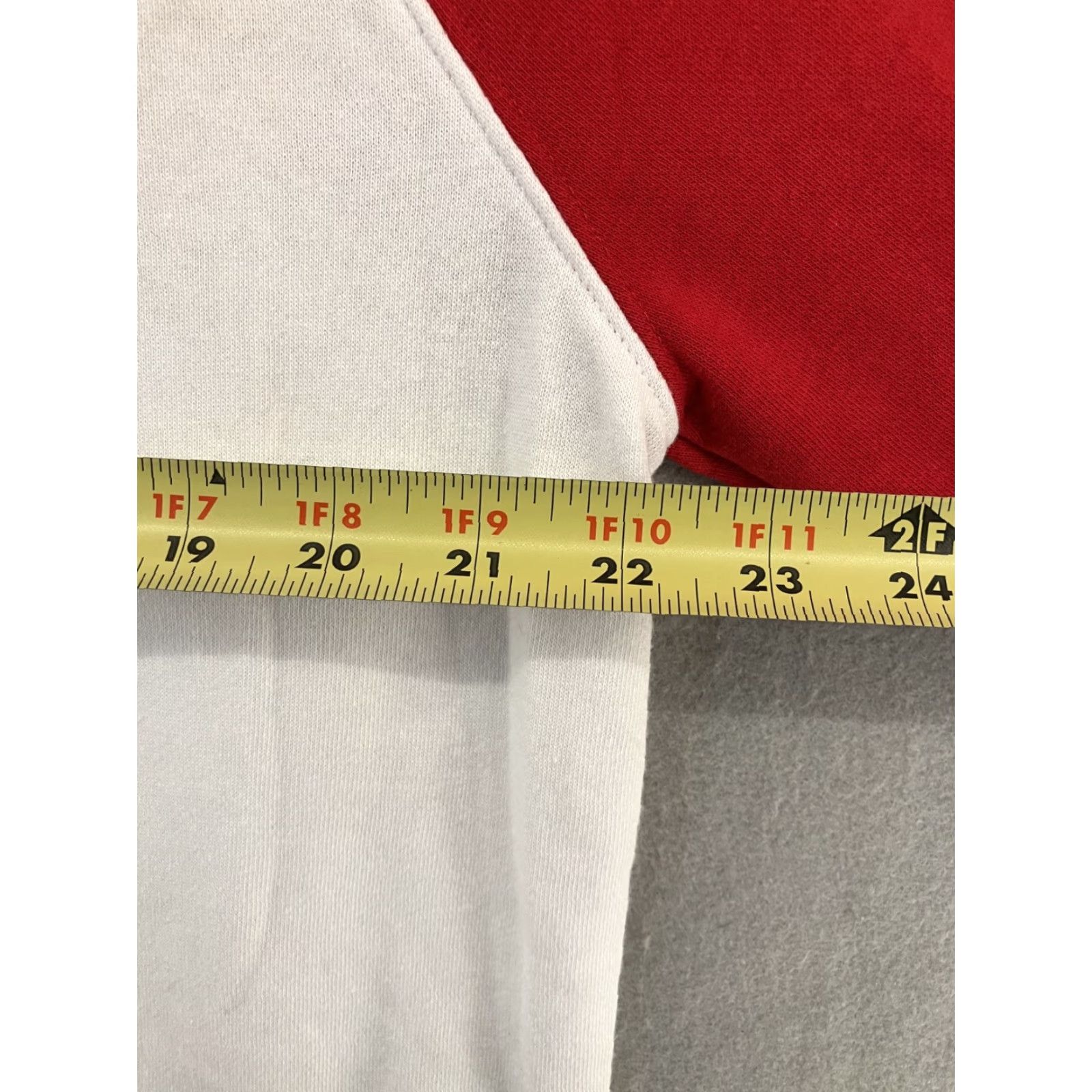 Vintage VINTAGE Justin Bieber Purpose Tour Hoodie Womens Small Red Graphic Print Music Y2K Size S / US 4 / IT 40 - 4 Thumbnail