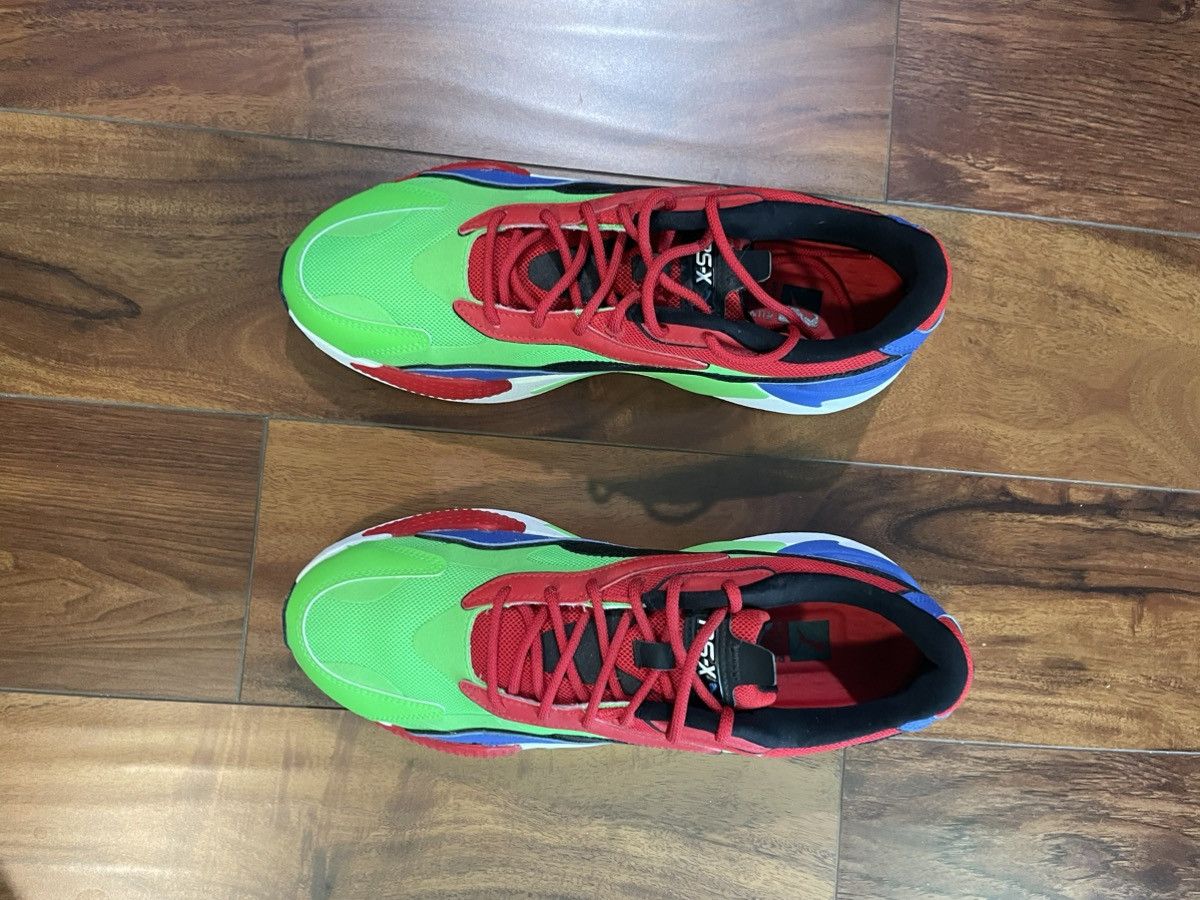 Puma Puma RS-X3 Lime/Red Sneakers Size US 11.5 / EU 44-45 - 7 Thumbnail