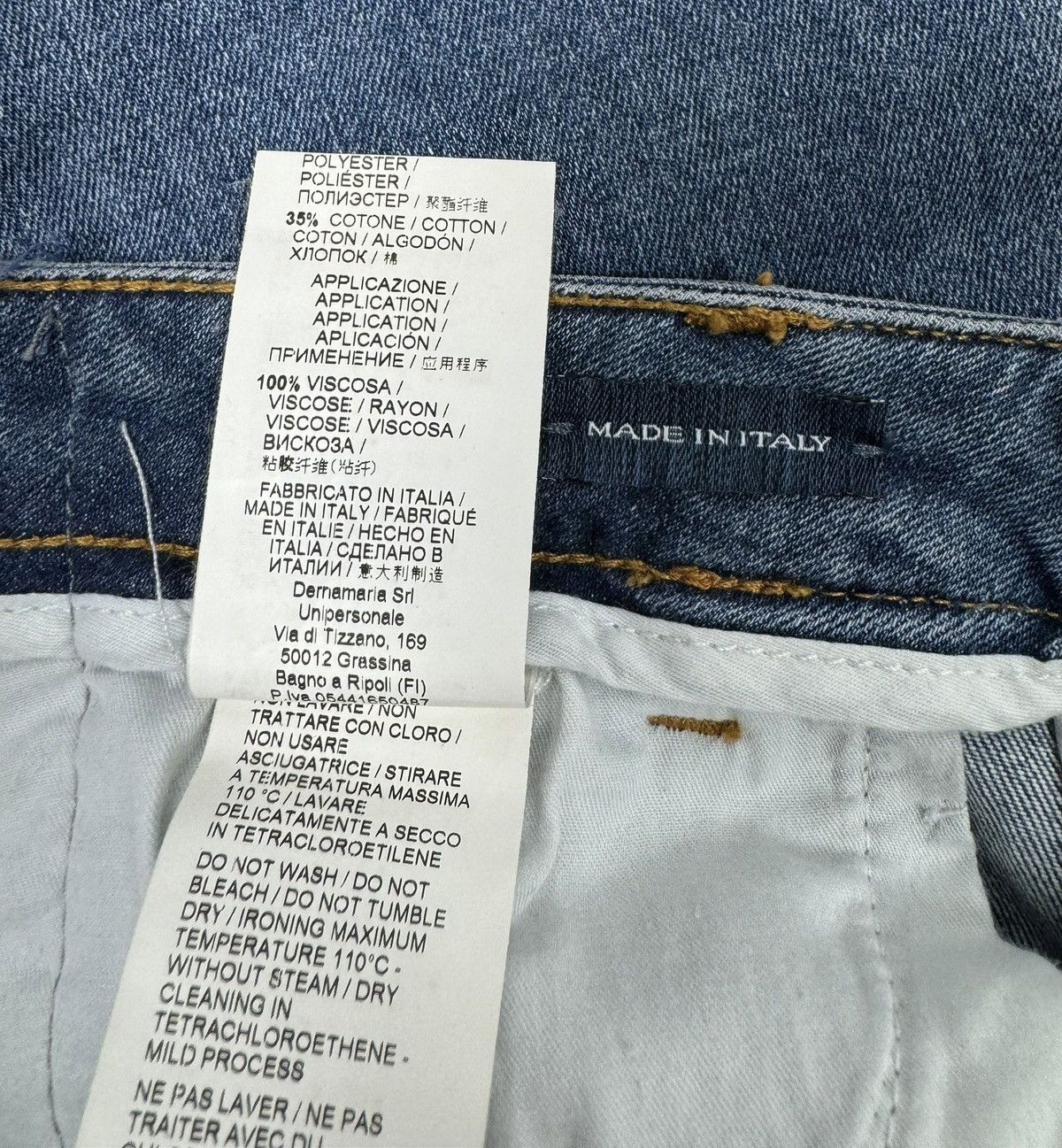 Ermanno Scervino Ermanno Scervino Slim Jeans Cropped size 40 Size 27" / US 4 / IT 40 - 12 Thumbnail