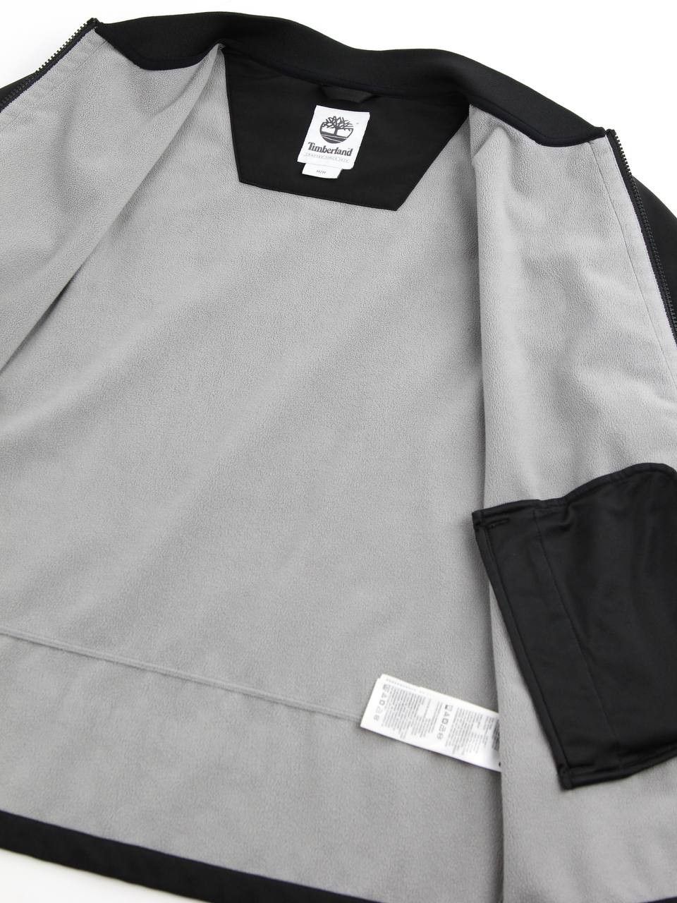 Timberland TIMBERLAND Black collarless softshell with logo Size US M / EU 48-50 / 2 - 9 Thumbnail