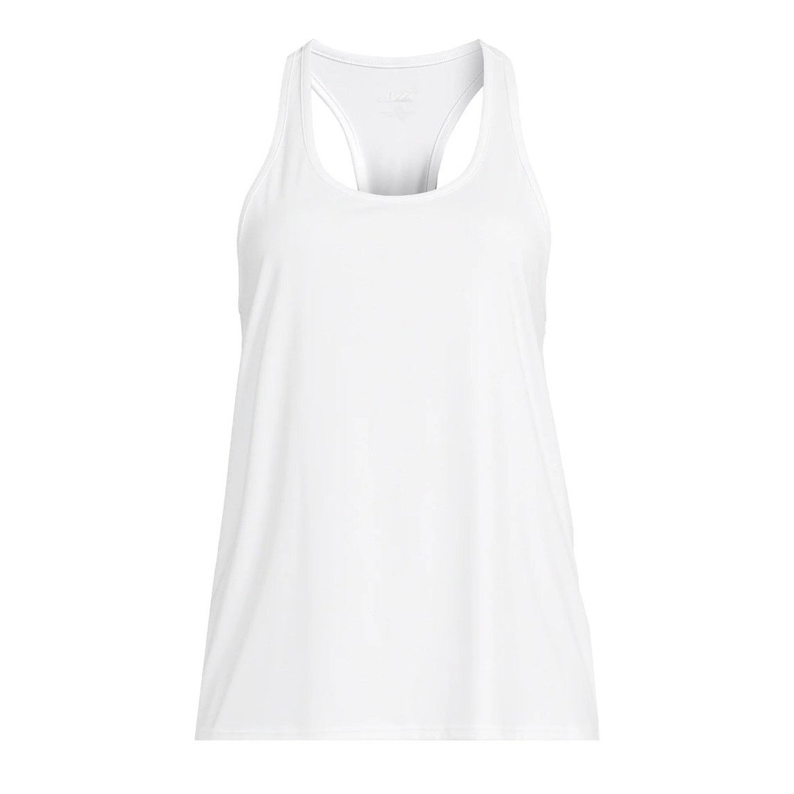 Avia Plus XXXL Performance Twist Back Sleeveless Tank Top White Size 3XL / US 20-22 - 6 Thumbnail