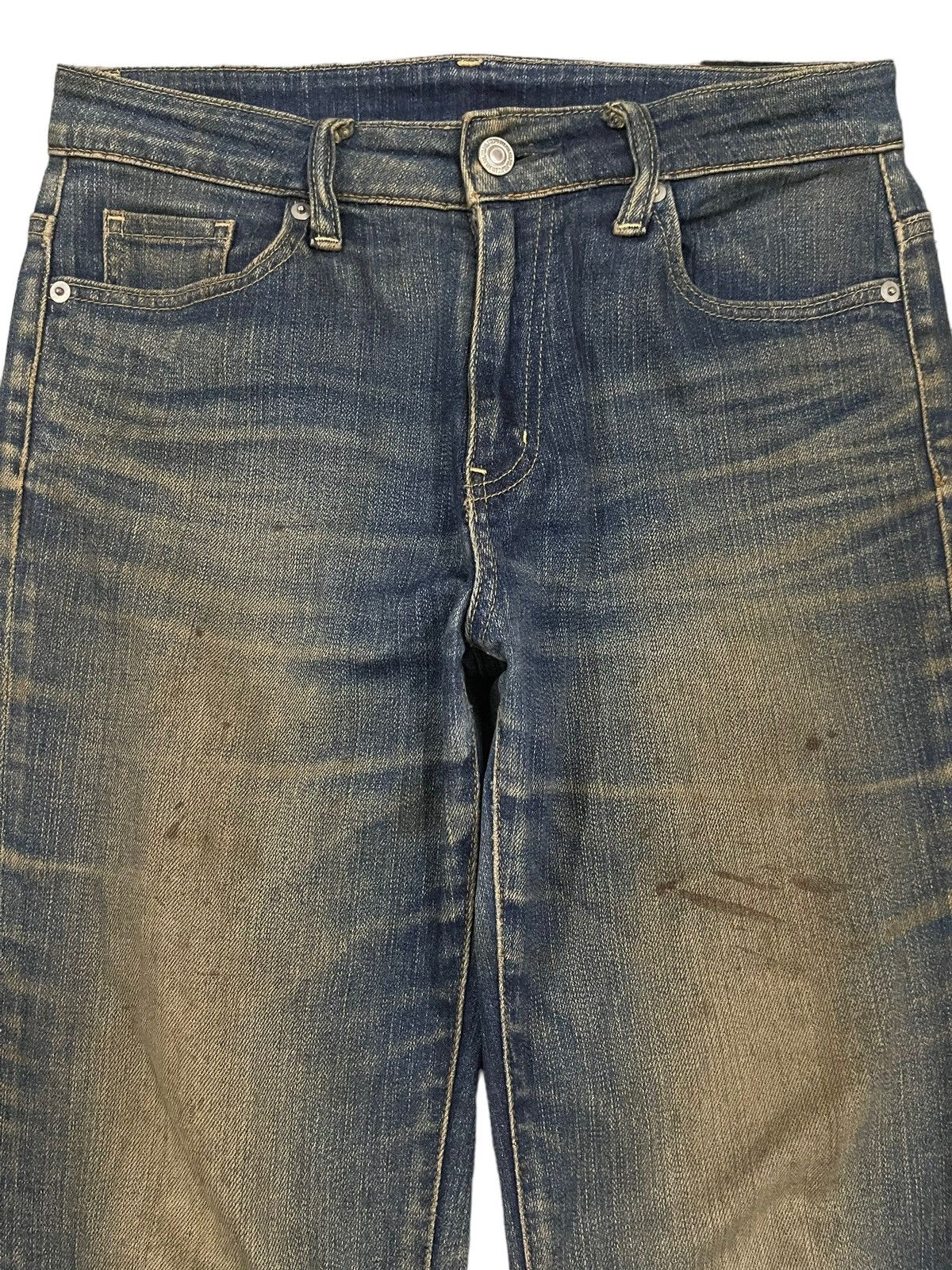 Uniqlo Vintage Japanese Uniqlo Mud Wash Style Flare Jeans Size US 30 / EU 46 - 3 Thumbnail