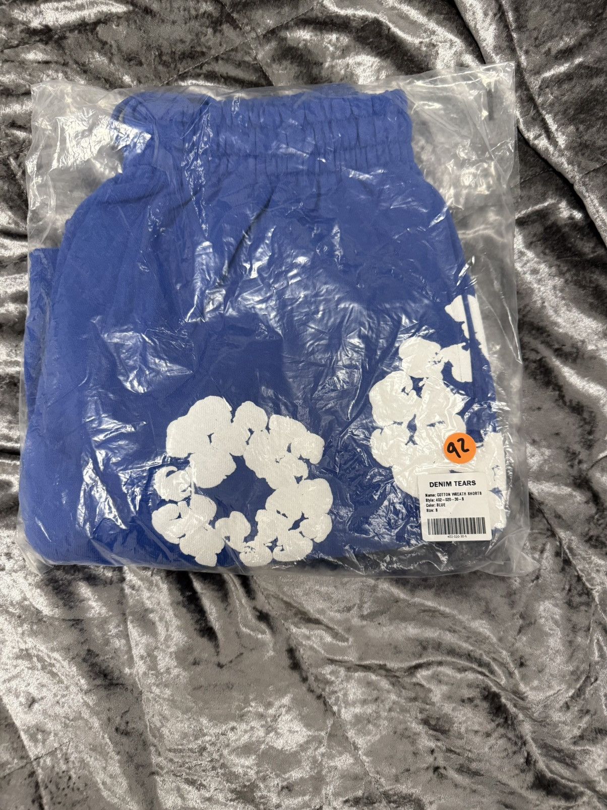 DENIM TEARS Denim Tears Cotton Wreath Shorts Blue Size US 30 / EU 46 - 3 Thumbnail
