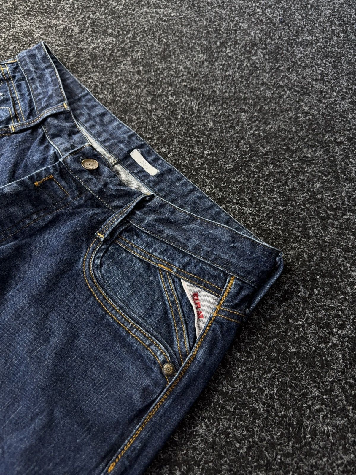 Replay Luxury 00s Replay Blue Denim pants Jeans Vintage Italy Size US 34 / EU 50 - 7 Thumbnail