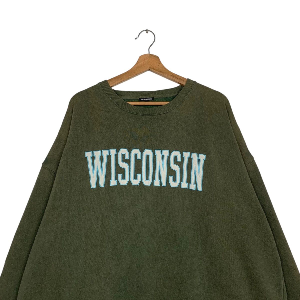 Japanese Brand Wisconsin Crewneck Sweatshirt Size US L / EU 52-54 / 3 - 2 Thumbnail