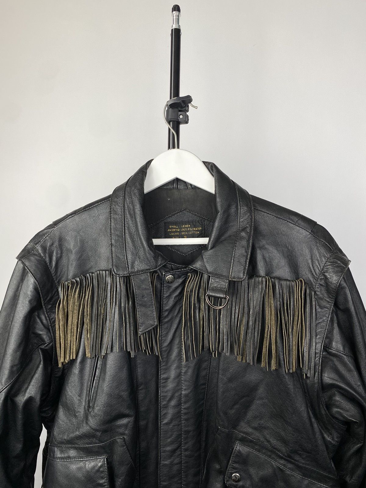 Indian Motorcycle × Vintage Crazy 90s vintage leather Racing skyjacket jacket Size US S / EU 44-46 / 1 - 5 Thumbnail