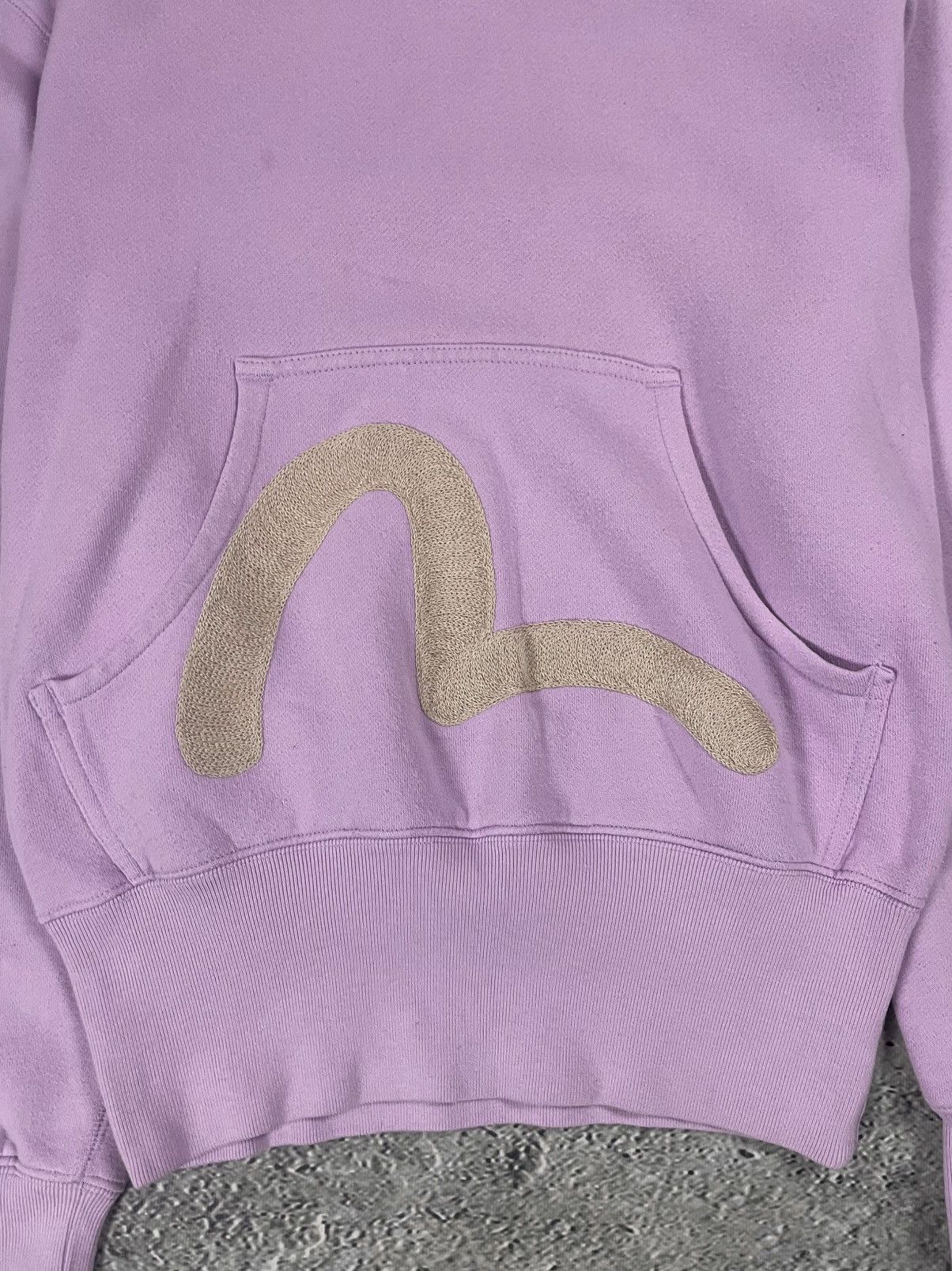 Evisu Evisu hoodie pink vintage big logo seagull embroidery Yamane Size S / US 4 / IT 40 - 3 Thumbnail