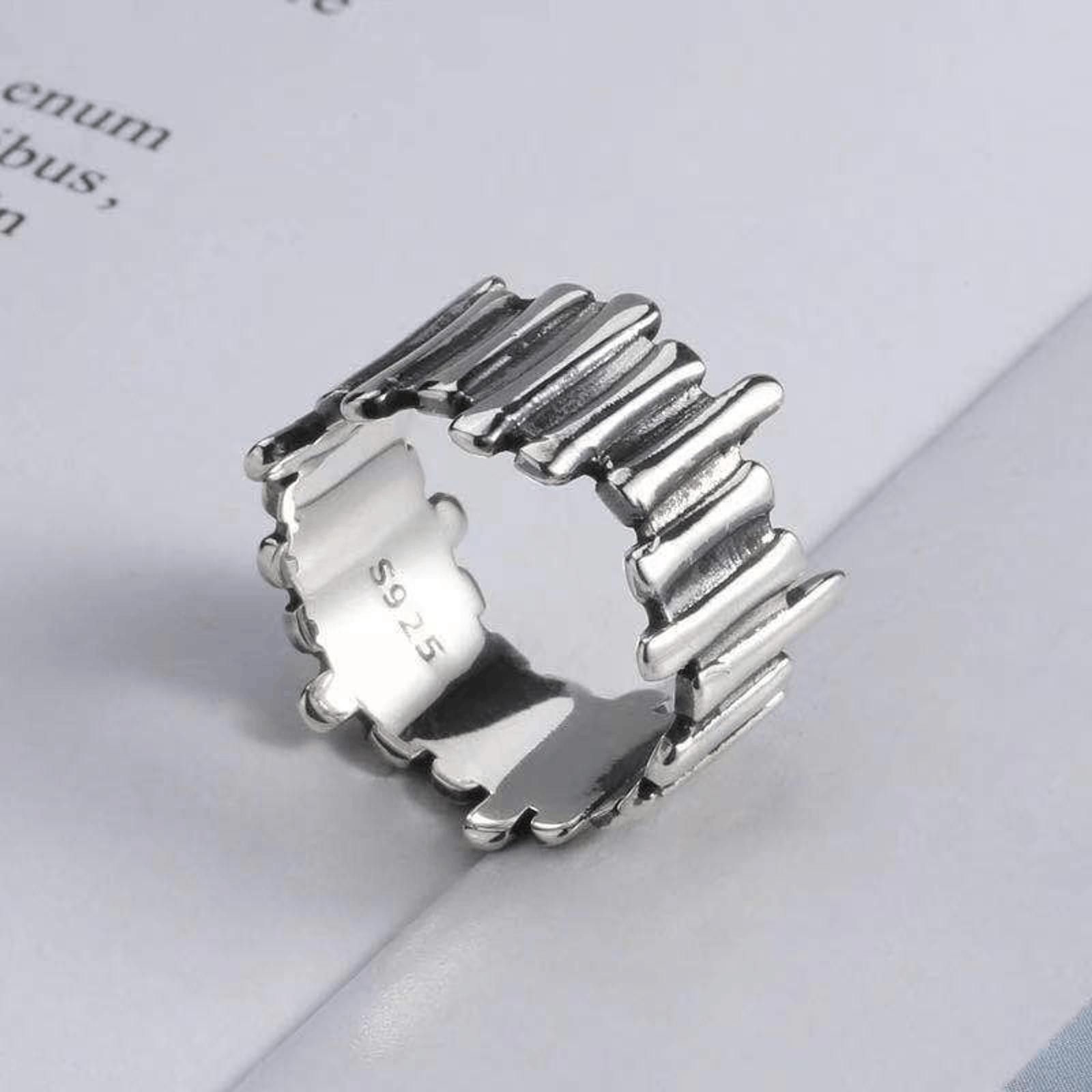 Jewelry Stainless Steel Ring Size ONE SIZE - 3 Thumbnail