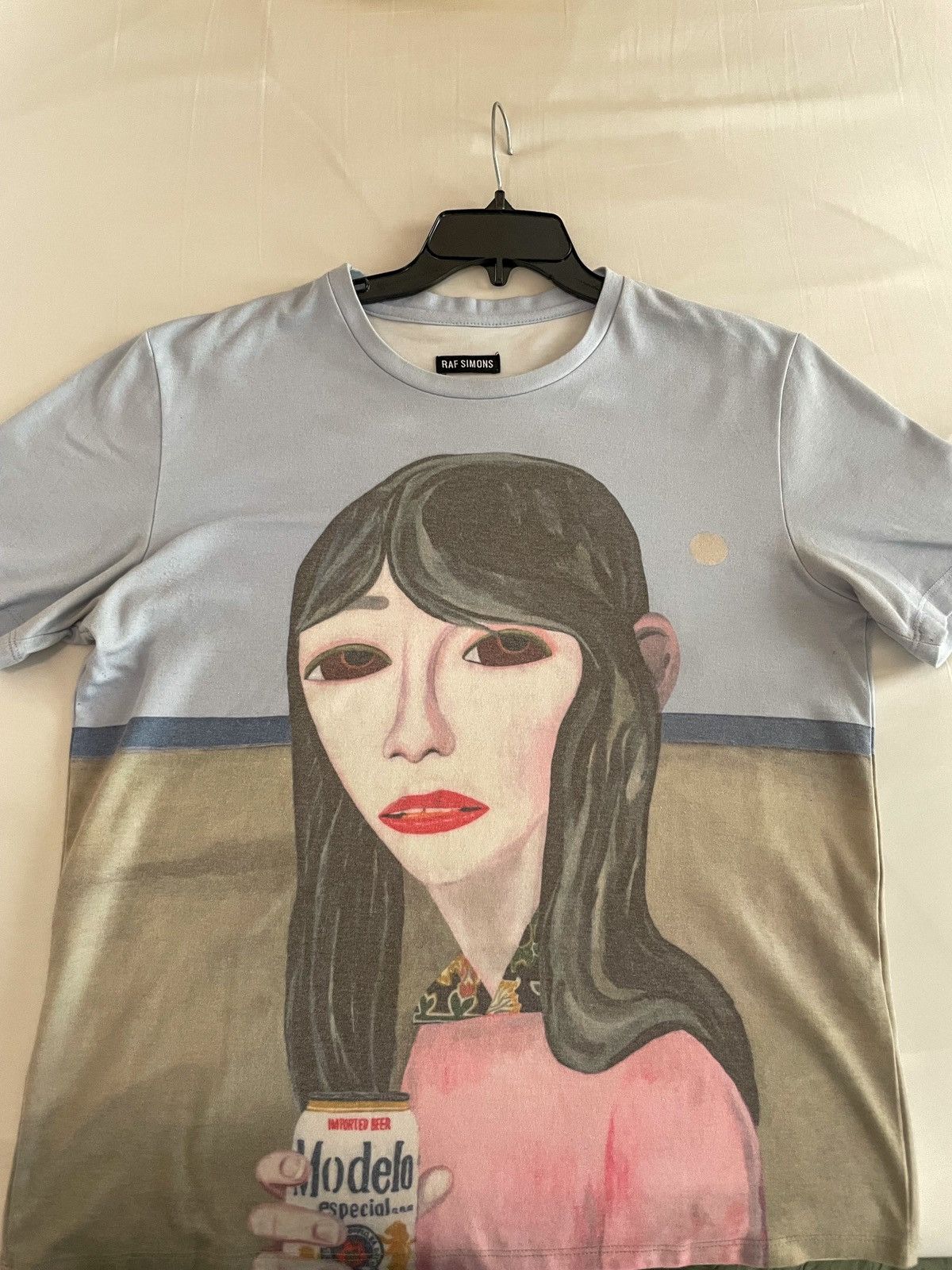 ブ*ー様 rare 13ss RAF SIMONS Brian  t Raf Simons SS13 Brian Calvin Coors Tee | Grailed