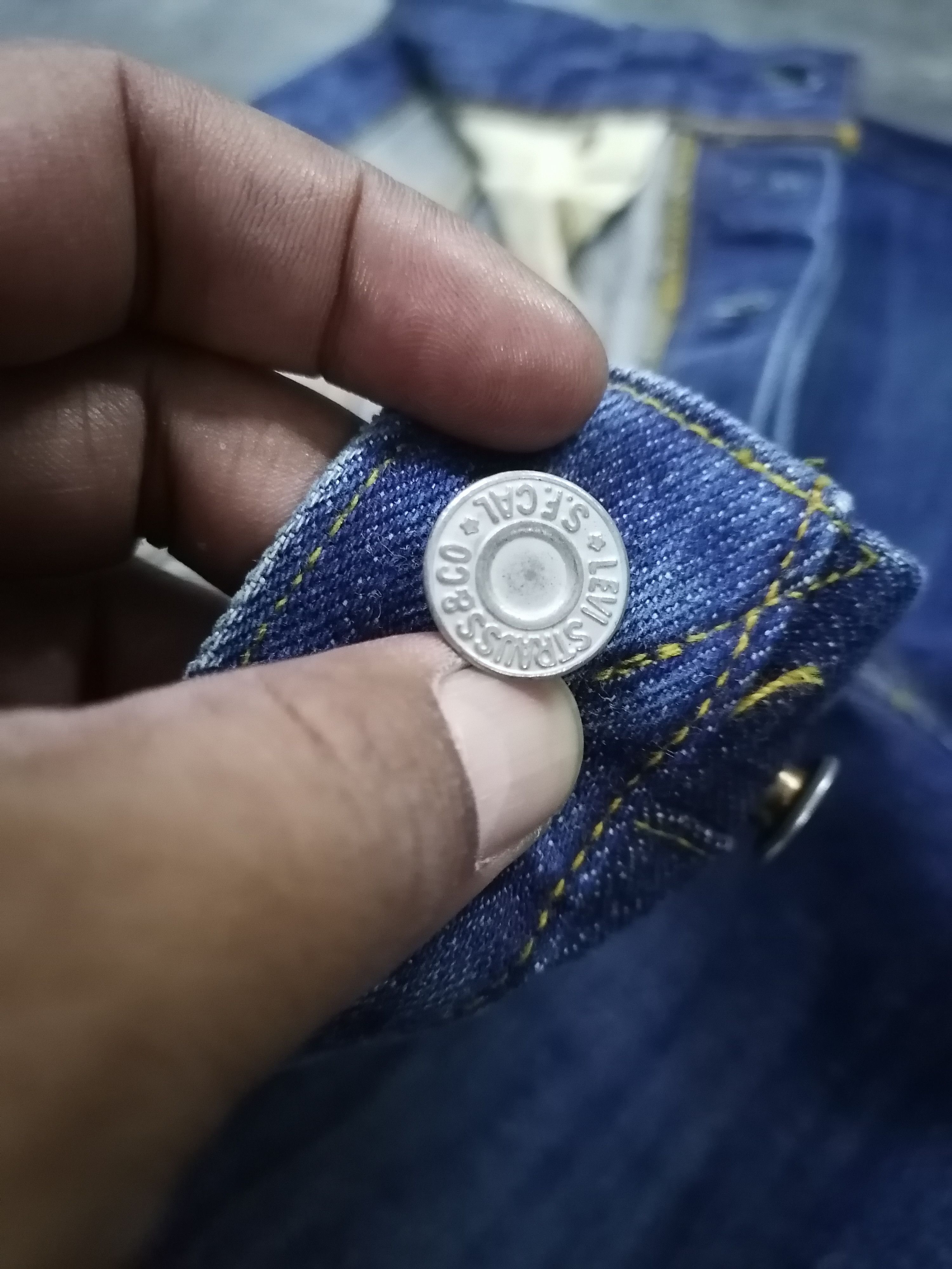 Levi's × Levi's Vintage Clothing Vintage Levi's 501 Remake 1947 Stamp Button R Denim Pants Size US 27 - 10 Thumbnail