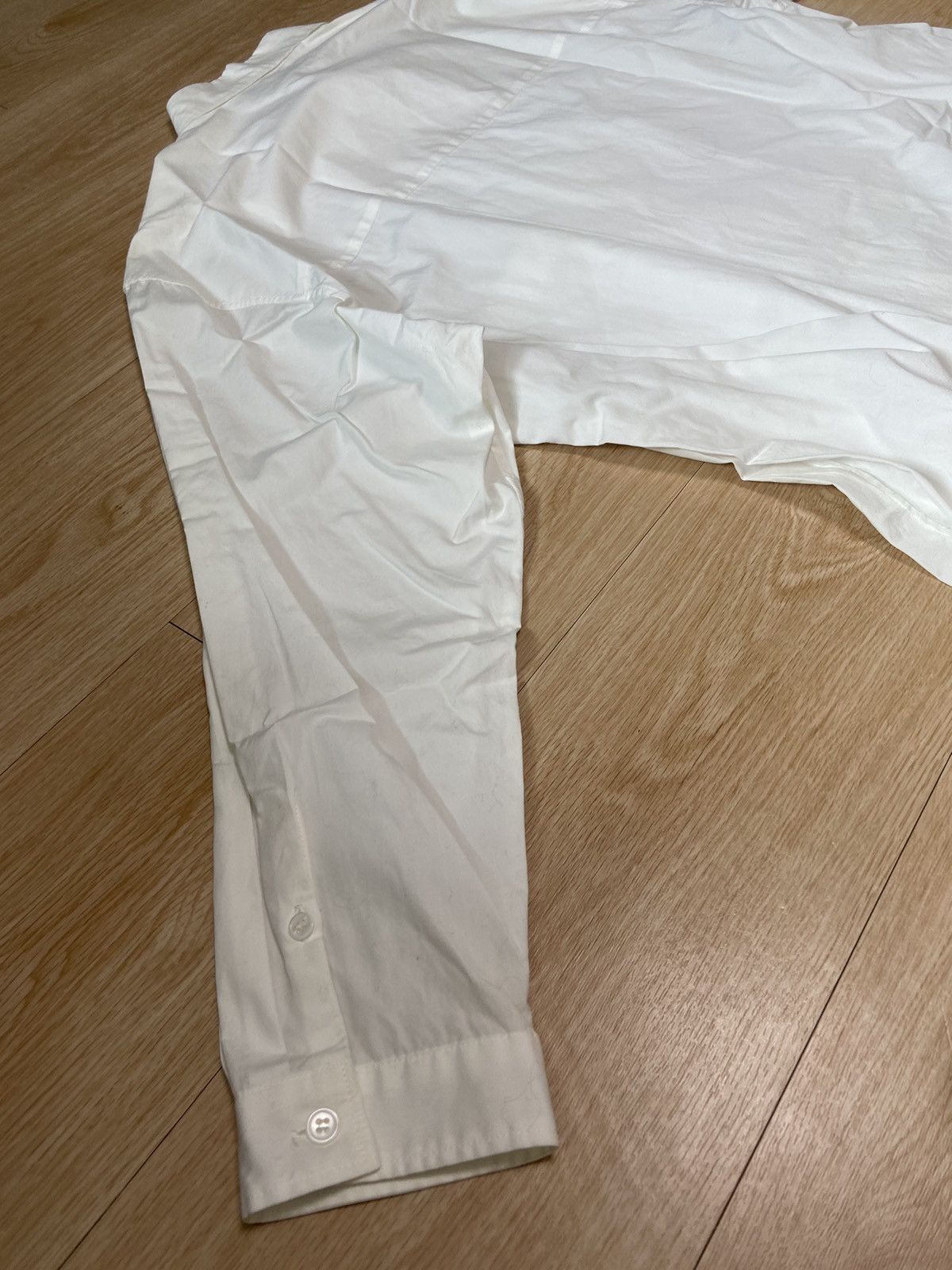 Yohji Yamamoto 3 Yohji Yamamoto Pour homme one pocket oversized shirt Size US L / EU 52-54 / 3 - 8 Thumbnail
