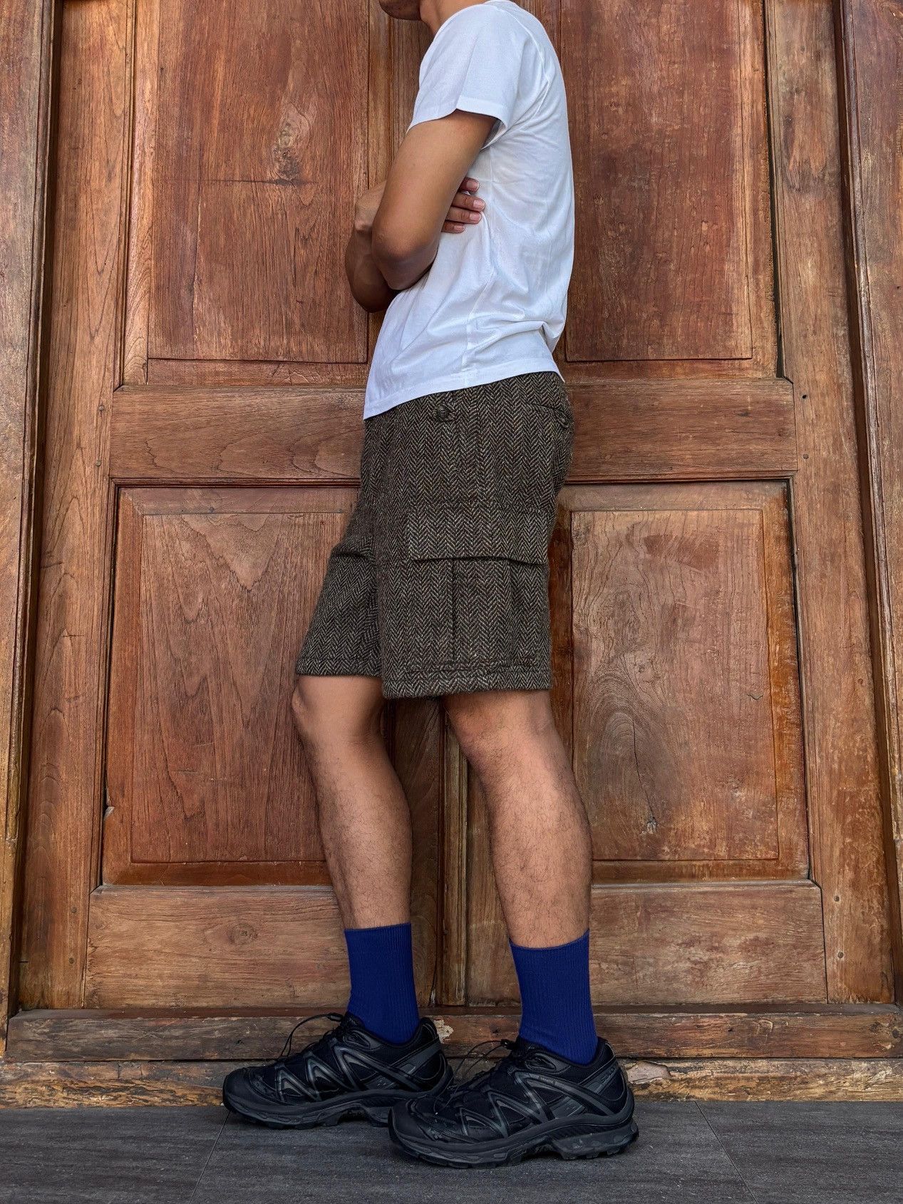 PHENOMENON AW 2012 Herringbone Shorts Pants - 29” Size US 29 - 14 Thumbnail