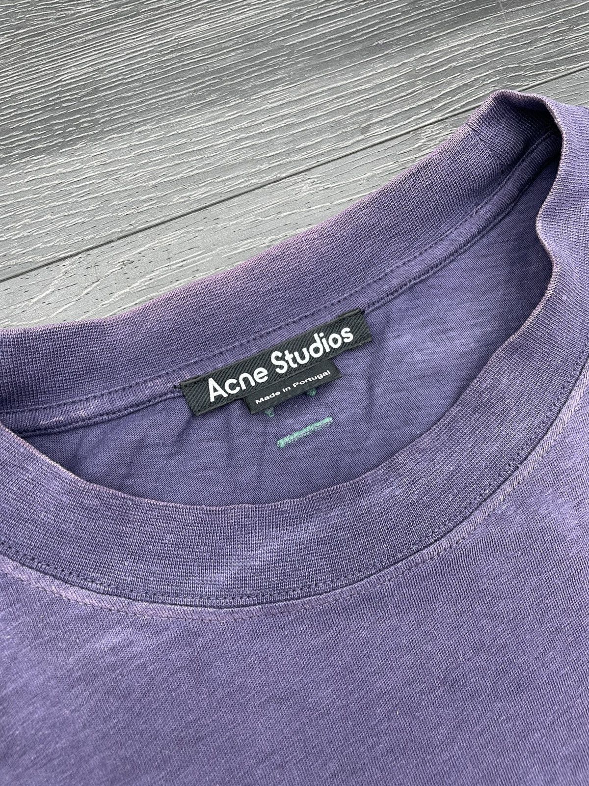 Acne Studios Acne Studios Tee Purple Size US XL / EU 56 / 4 - 5 Thumbnail