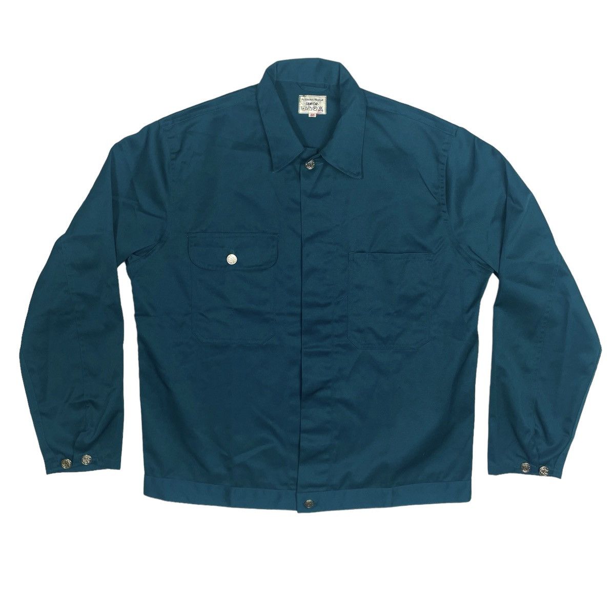 image of Vintage 1980S Swedish Work Jacket - Medium in Blue, Men's