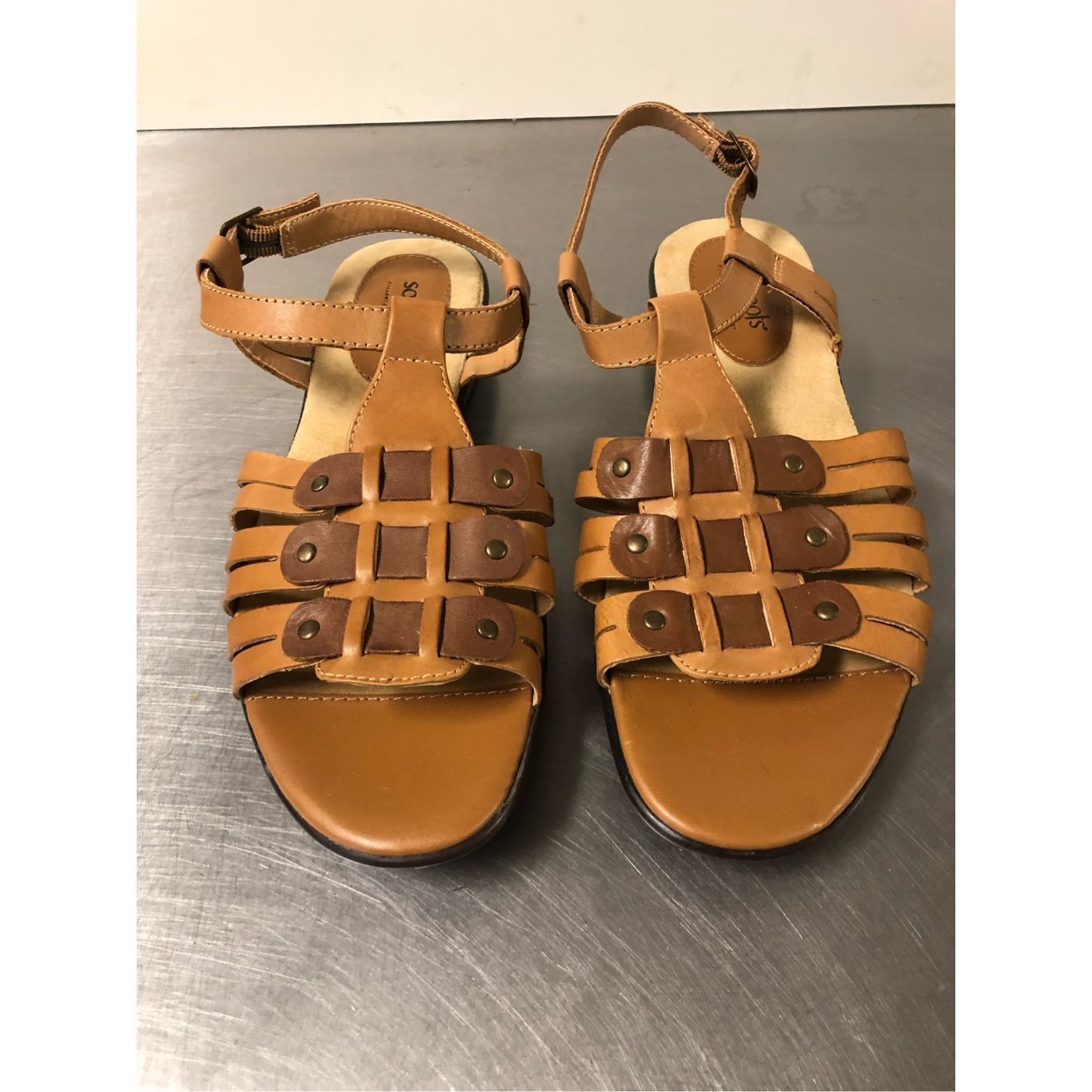 Other Softspots Pillowtop Technology Women’s Leather Brown and Tan Size US 9 / IT 39 - 1 Thumbnail