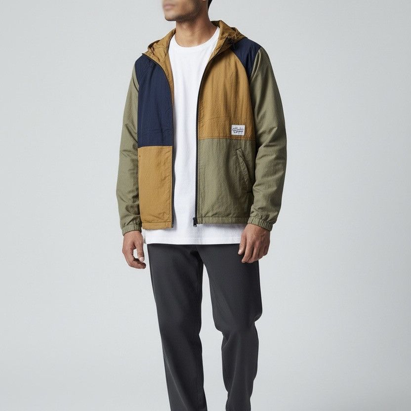 Vintage titicaca mountain wear colour block jacket Size US L / EU 52-54 / 3 - 2 Thumbnail
