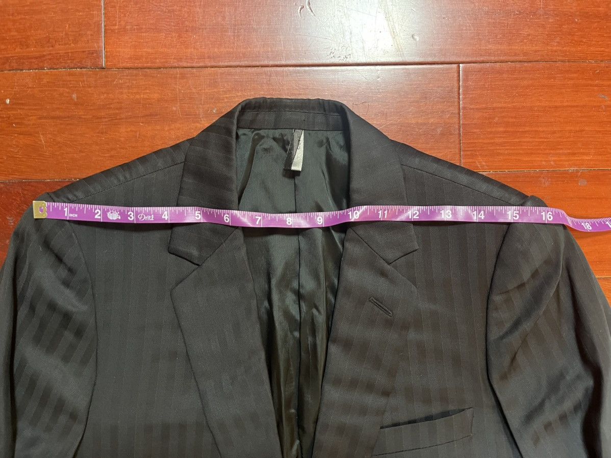 Hedi Slimane Hedi Slimane Dior Homme size 46 (US 36) Shadow Stripe Blazer Size 36R - 2 Thumbnail