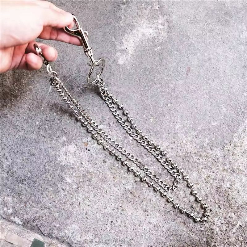 Other Punk Waist Pants Chain Wallet Chain Keychain Size ONE SIZE - 4 Thumbnail