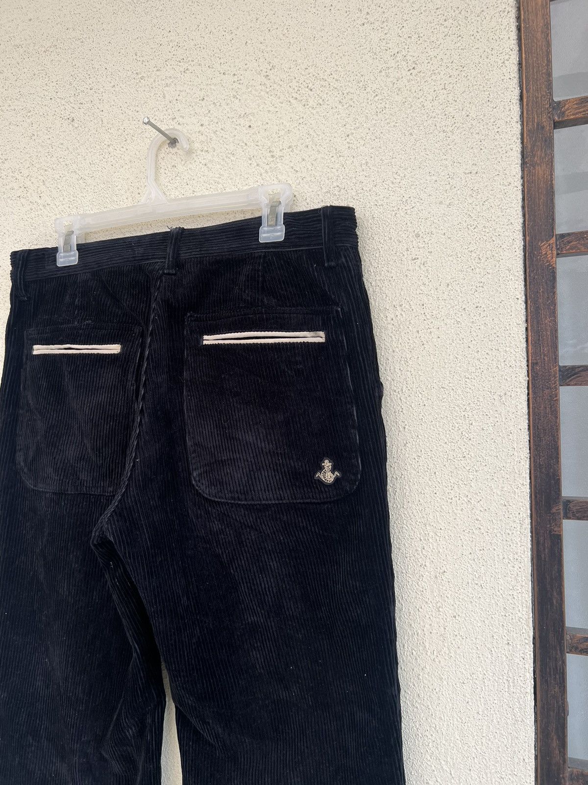 Freewheelers Evilact Japan Hell Made Black Corduroy Trouser Pant Size US 31 - 14 Thumbnail