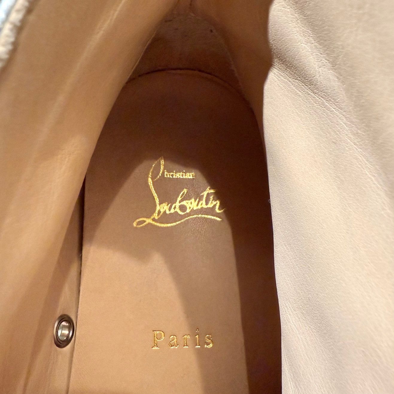 Christian Louboutin Christian Louboutin Silver Louis Strass High-top Sneakers Size US 8 / EU 41 - 12 Thumbnail