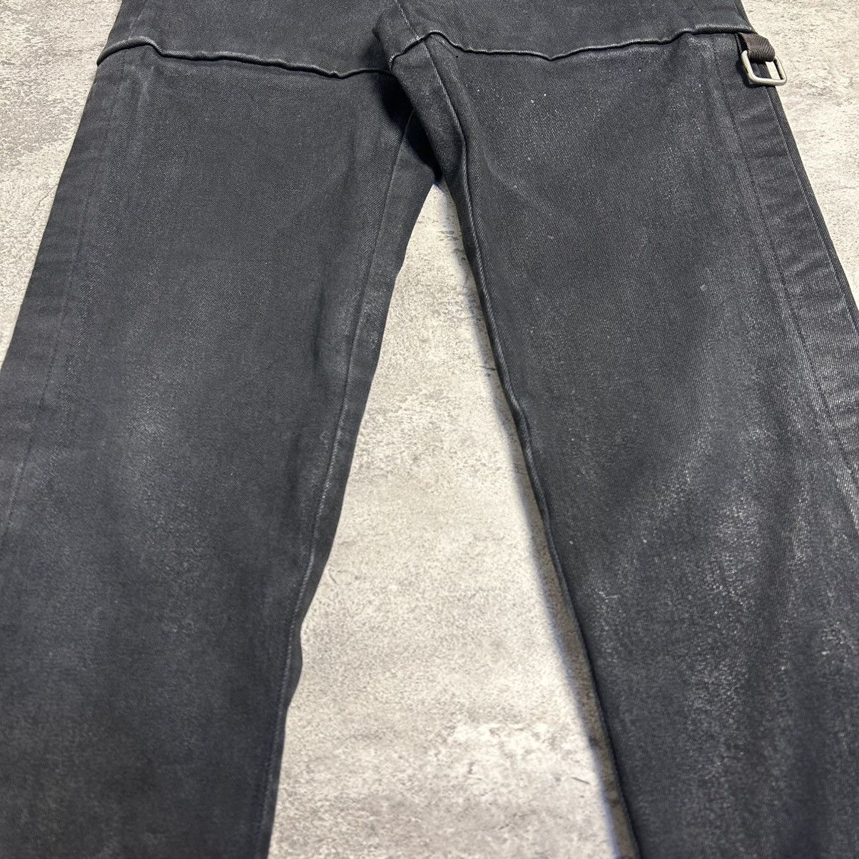 S/STERE Vintage Rare S/STERE Black coated Japan Pants Size US 31 - 11 Thumbnail
