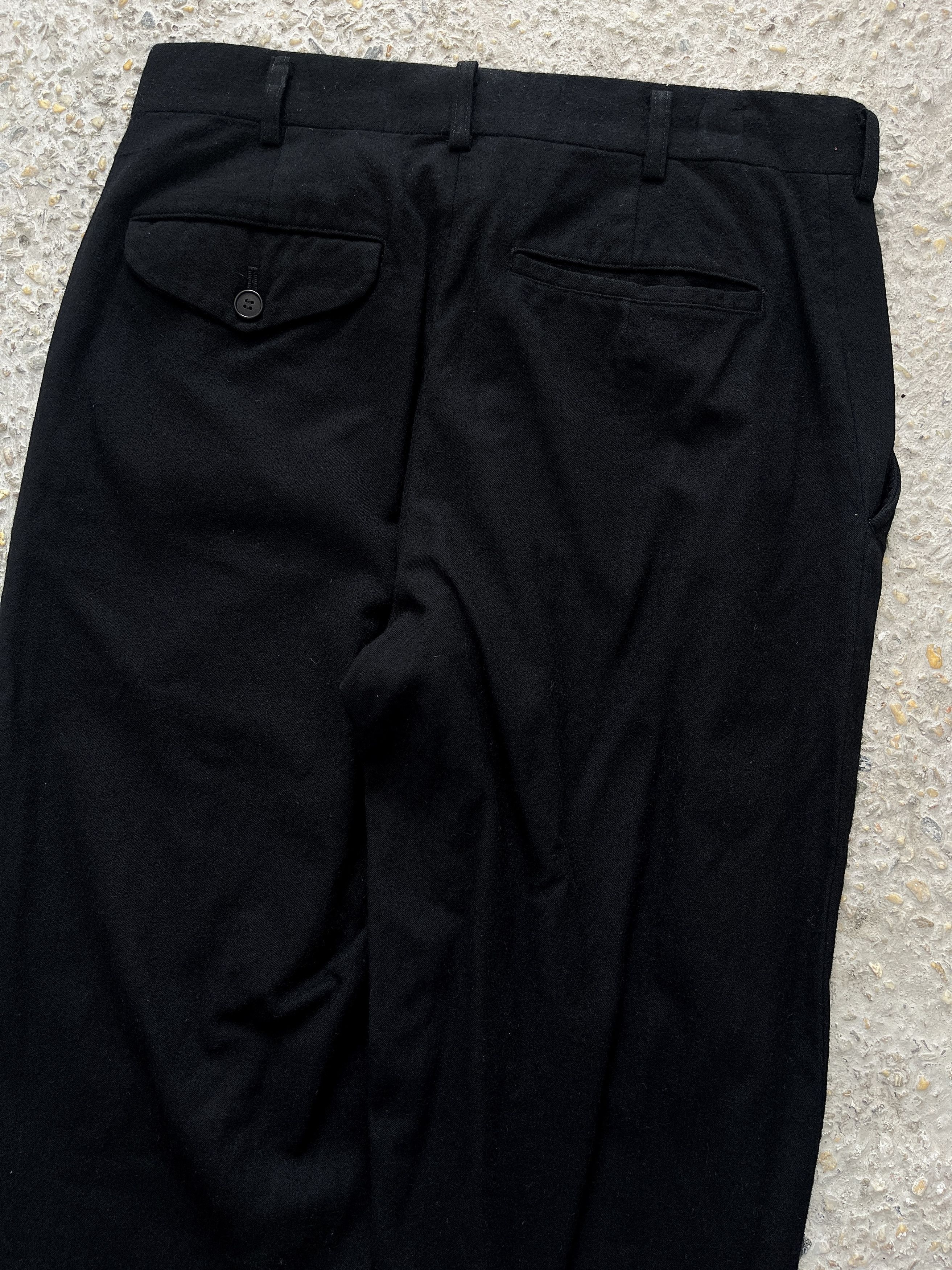 Comme des Garcons Homme Plus FW’12 Wool Cropped Trousers Size US 32 / EU 48 - 6 Thumbnail