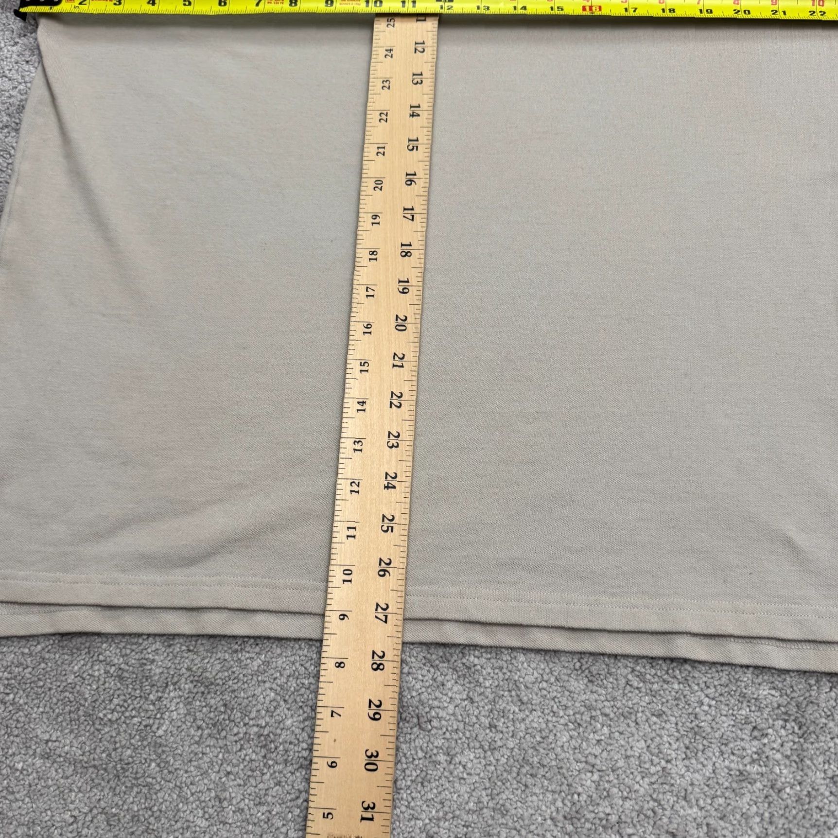 Vintage Goodfellow & Co Polo Shirt Mens XL Tan Short Sleeve Cotton Blend Size US XL / EU 56 / 4 - 7 Thumbnail