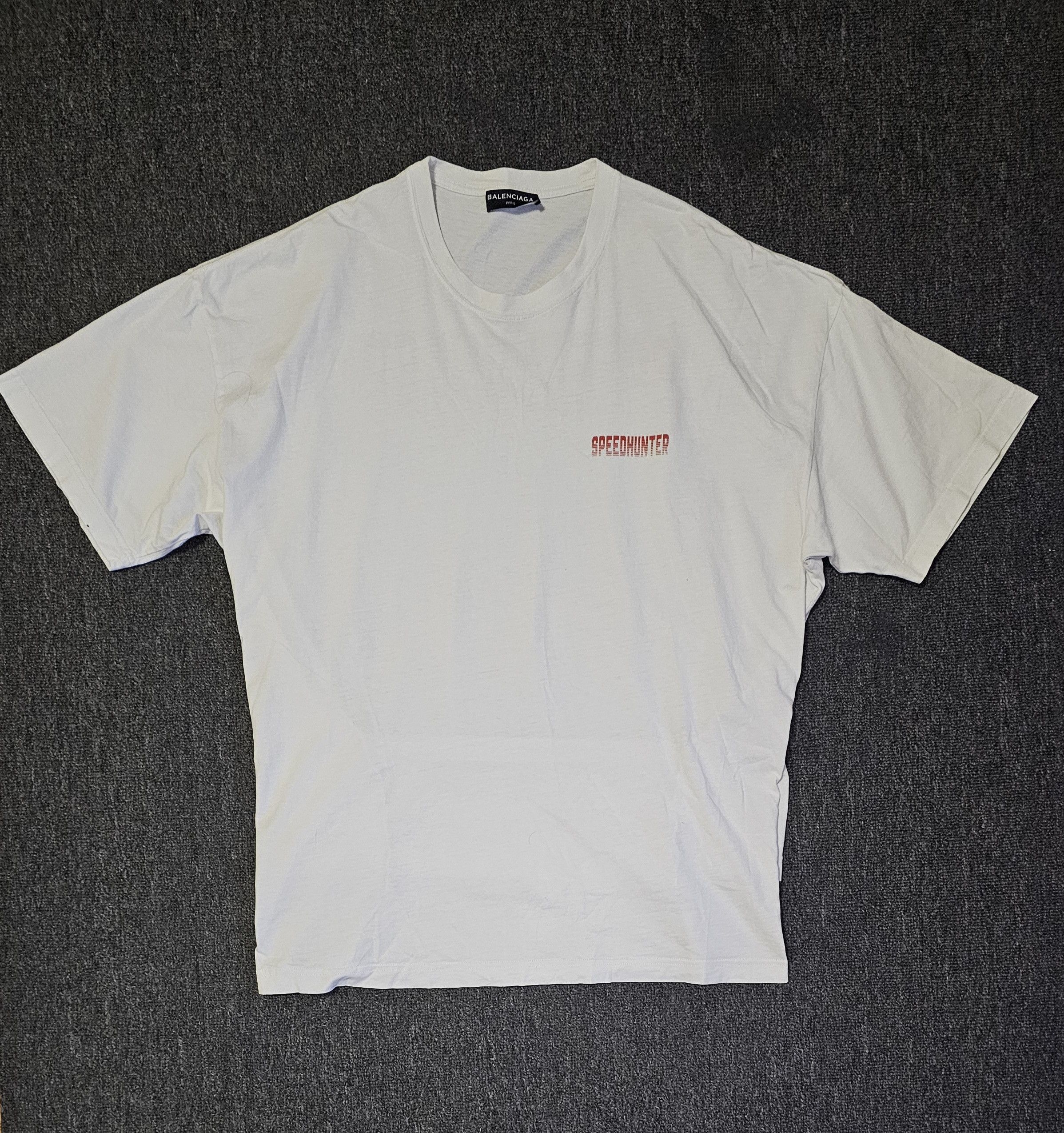 Balenciaga Balenciaga Men's Personalized Oversize T-Shirt Size S Size US S / EU 44-46 / 1 - 4 Thumbnail