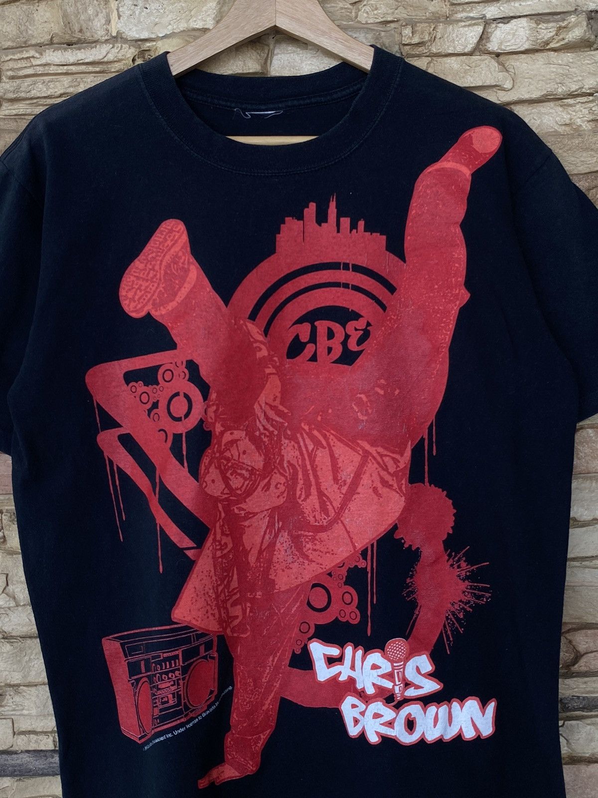Vintage Rare 2006 Vintage Chris Brown Rap Tees Size US M / EU 48-50 / 2 - 6 Thumbnail