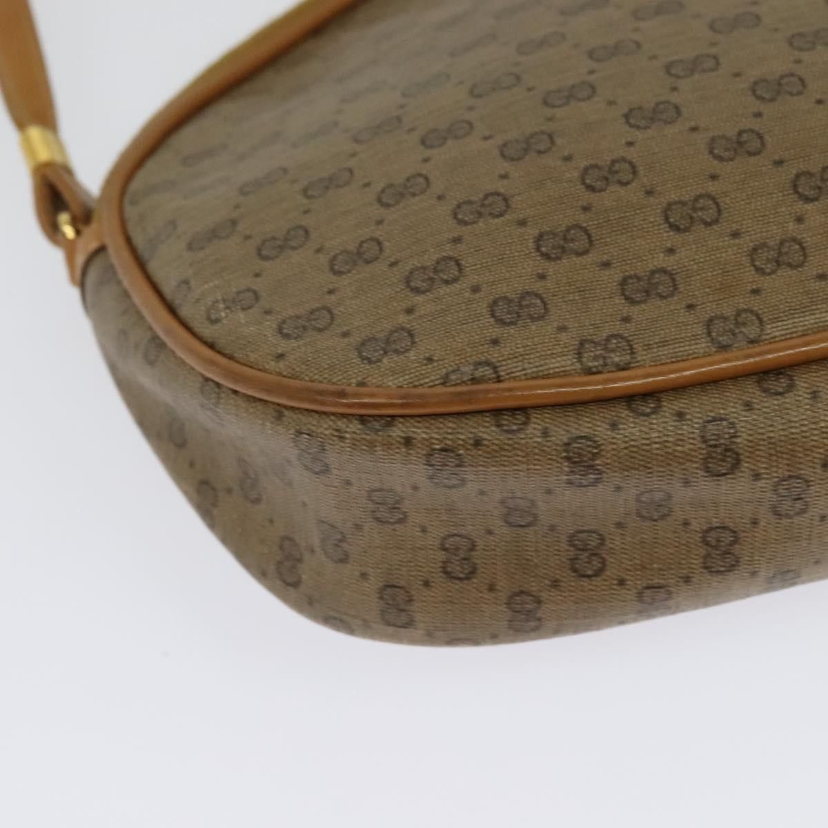 Gucci GUCCI Micro GG Supreme Shoulder Bag Pvc Beige Gold 007 983 Size ONE SIZE - 12 Thumbnail