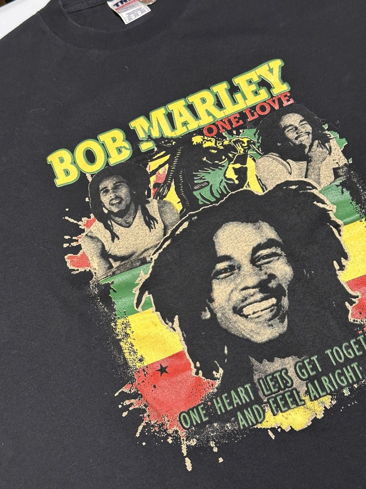 Rap Tees Vintage Bob Marley One Love T-shirt Size US XXL / EU 58 / 5 - 3 Thumbnail